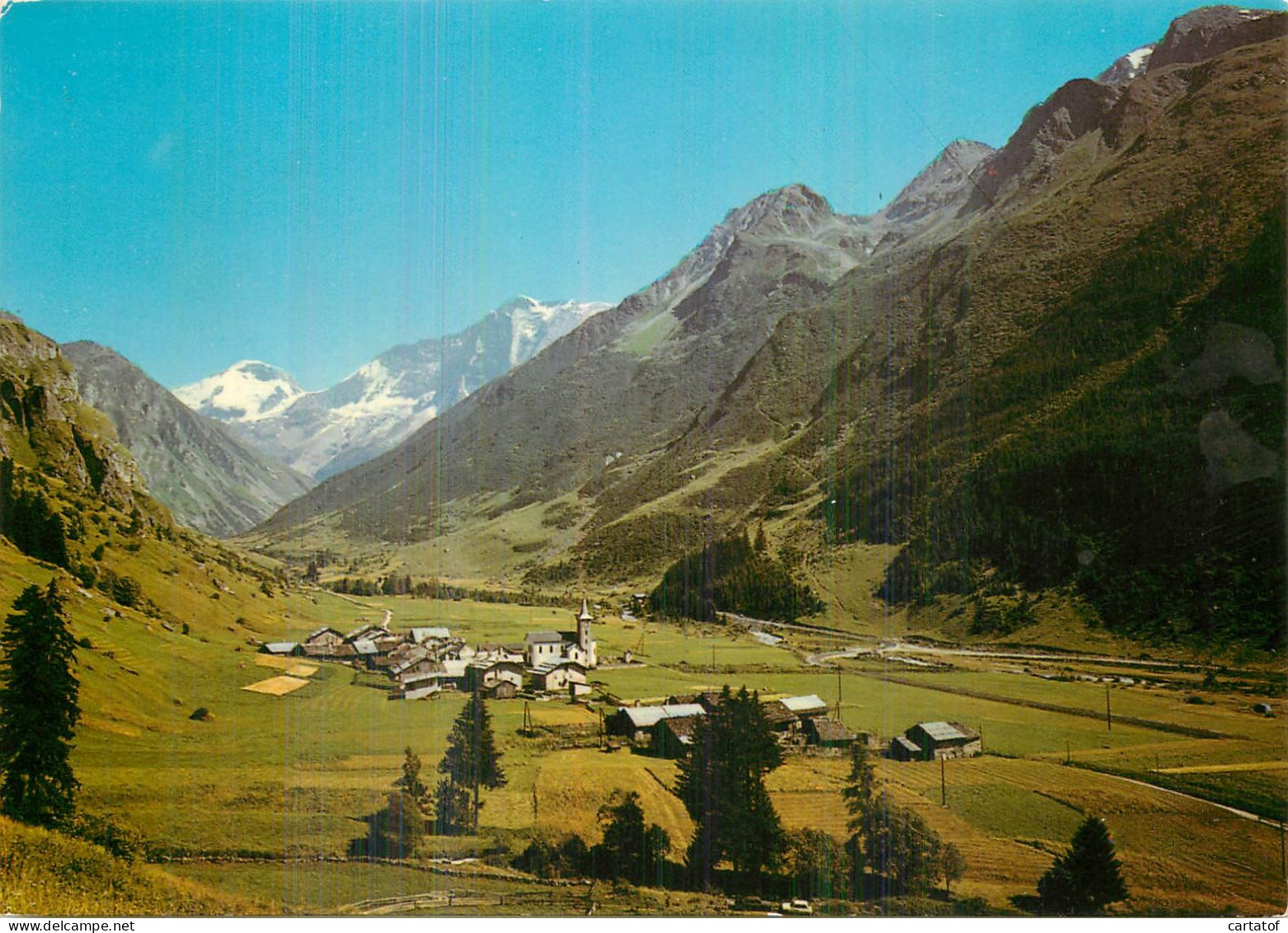 CHAMPIGNY EN VANOISE . Le Village Du Bois . Chmapigny Le Haut .  - Autres & Non Classés