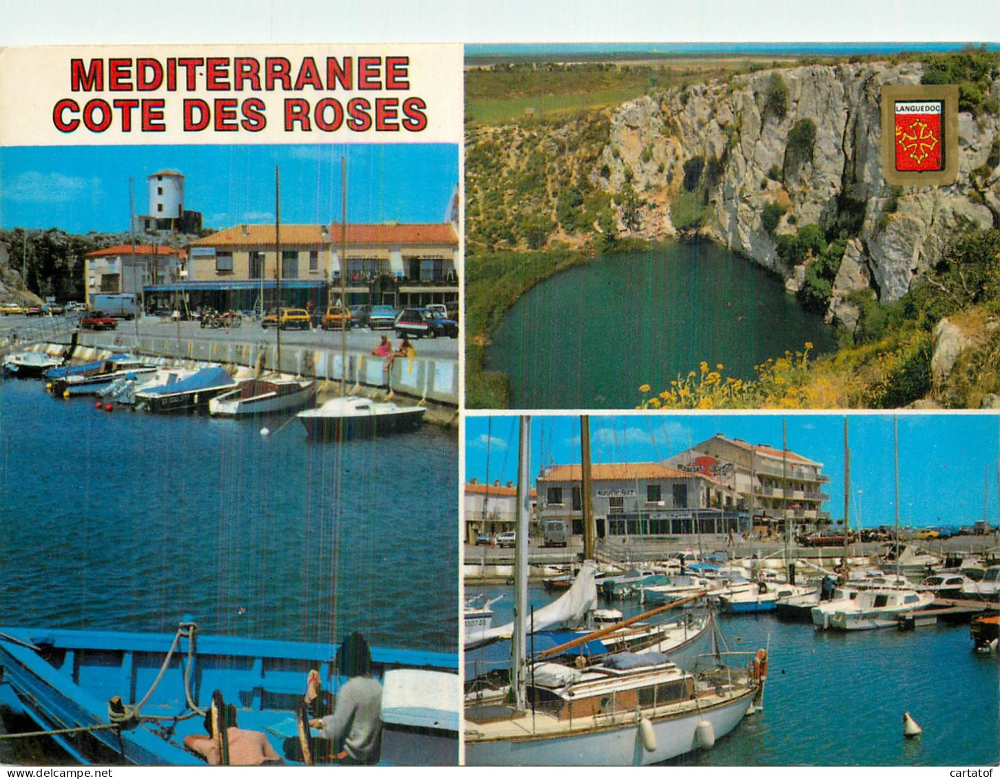 MEDITERRANEE COTE DES ROSES . Lumière Et Couleurs De L'AUDE - Sonstige & Ohne Zuordnung