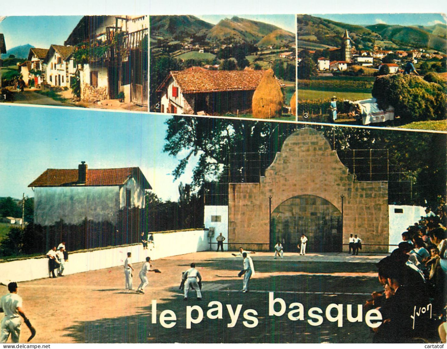 LE PAYS BASQUE .  CP Multivues - Autres & Non Classés