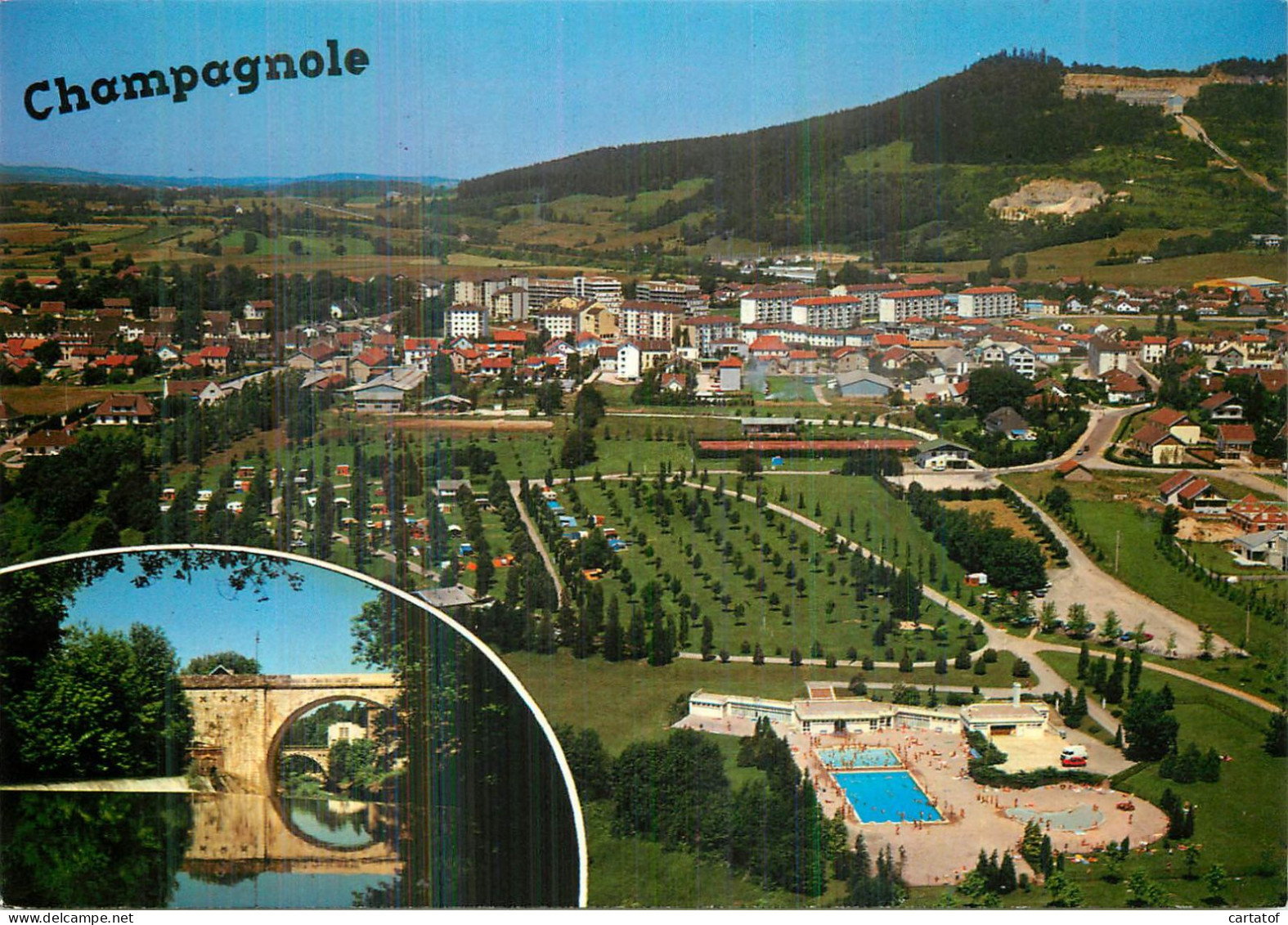 CHAMPAGNOLE . ( Vue Aérienne ) - Champagnole