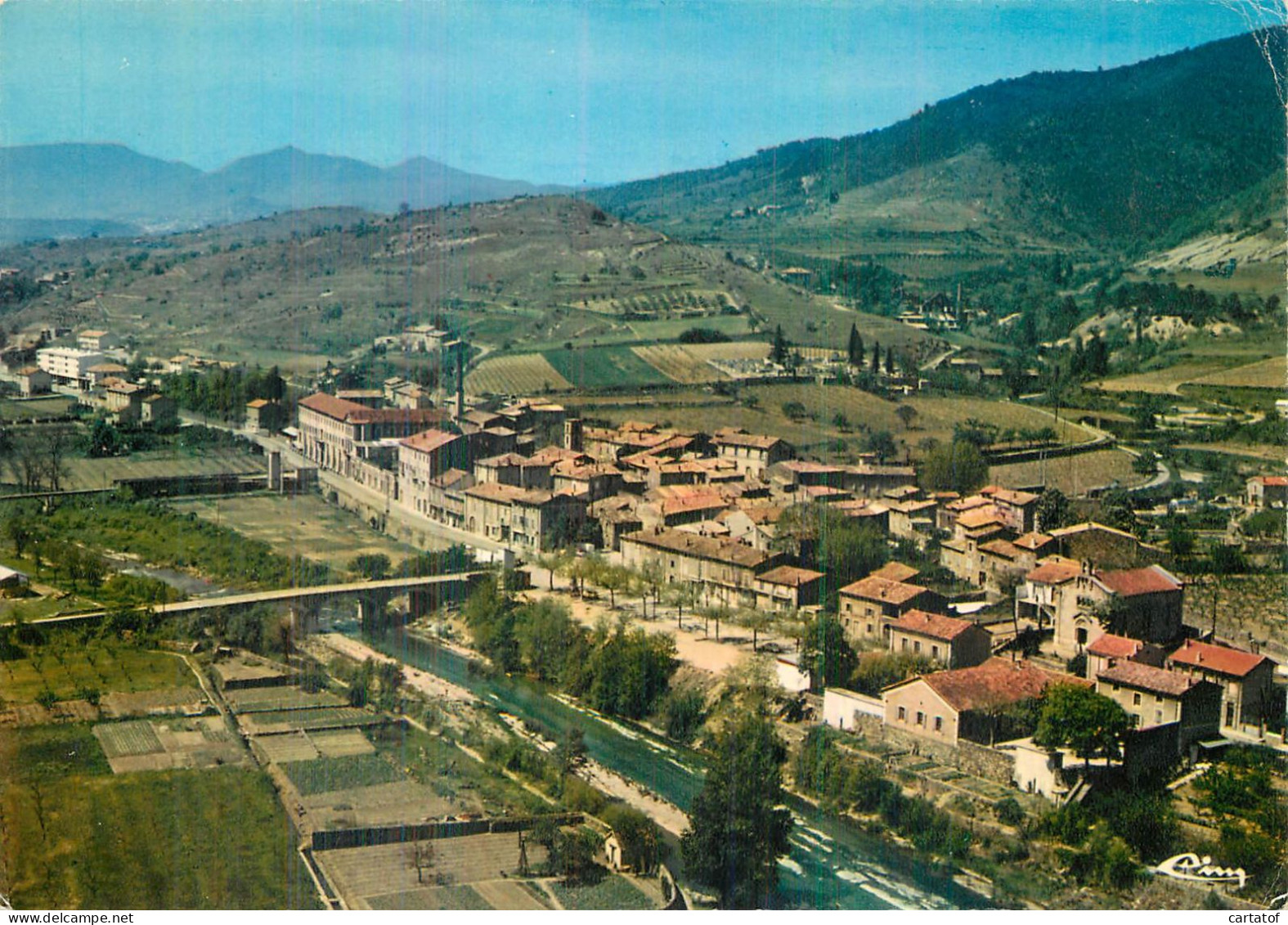 FMAVBIAC . Vue Générale Aérienne .  Ardèche . - Andere & Zonder Classificatie