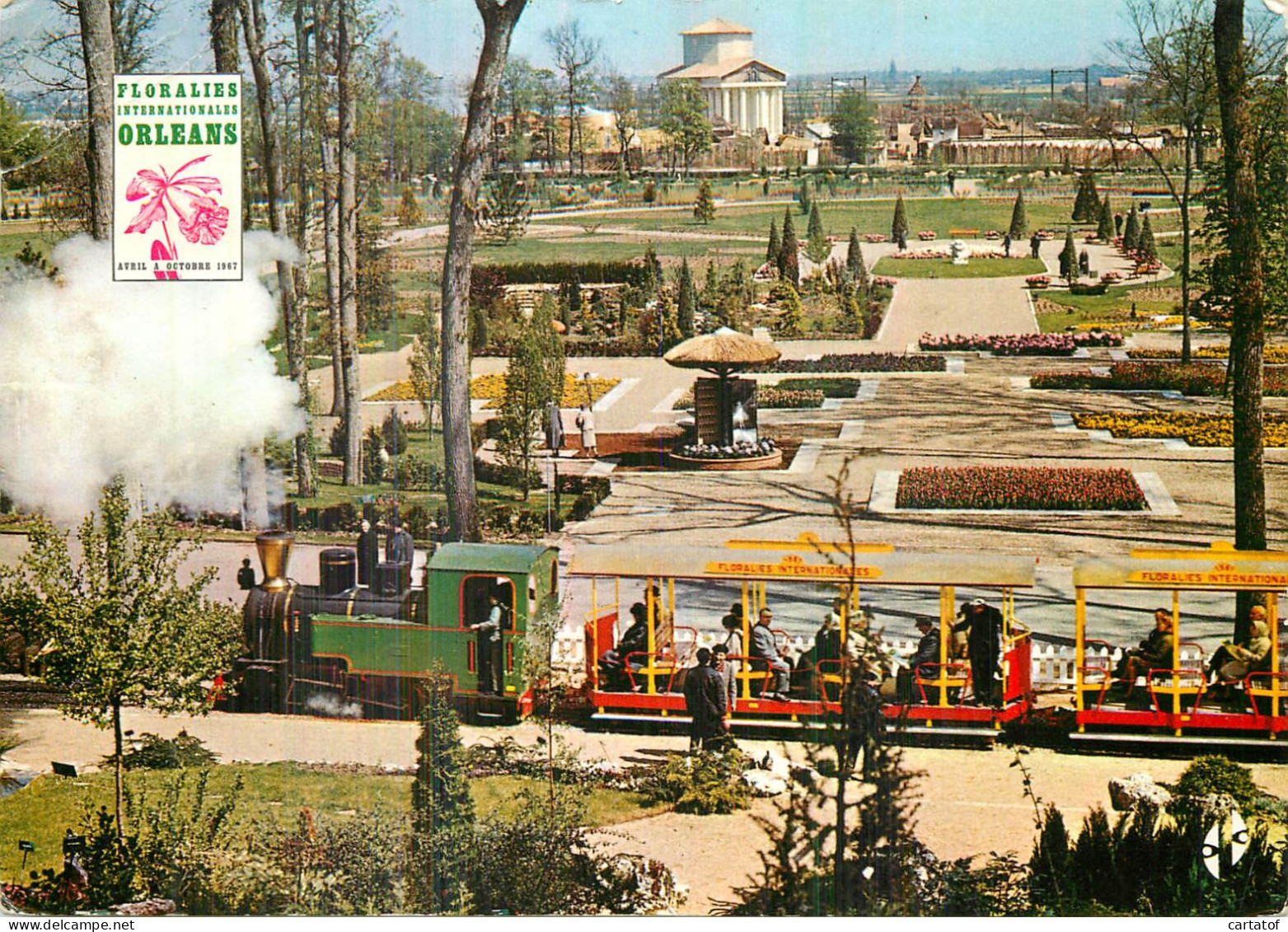 ORLEANS . FLORALIES INTERNATIONALE 1967 . Parc Floral Orléans La Source - Orleans