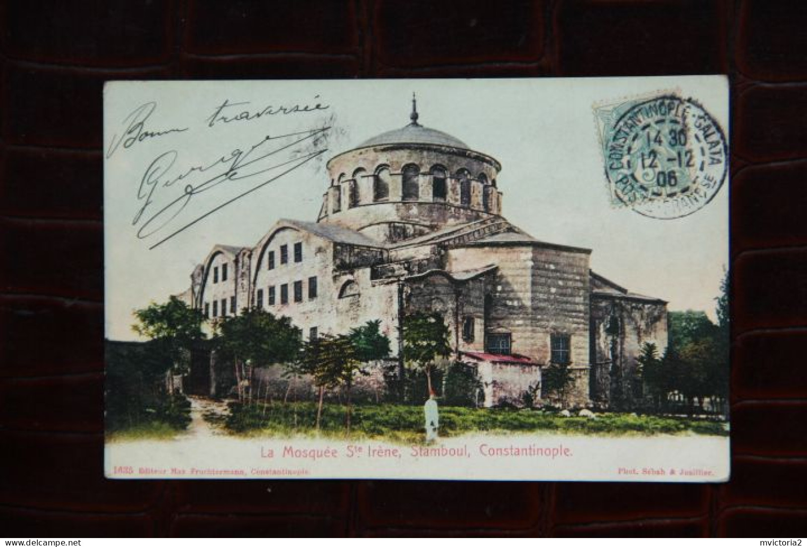 TURQUIE - STAMBOUL, CONSTANTINOPLE : La Mosquée Sainte IRENE - Türkei