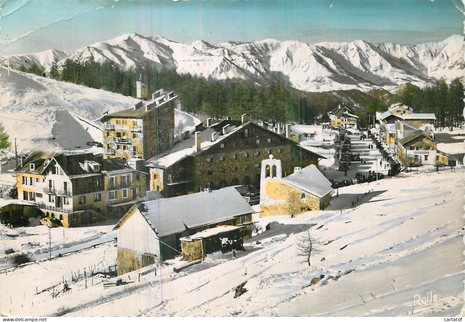 VALBERG .Notre Dame Des Neiges . Le Grand Chalet Et Les Hôtels … - Andere & Zonder Classificatie