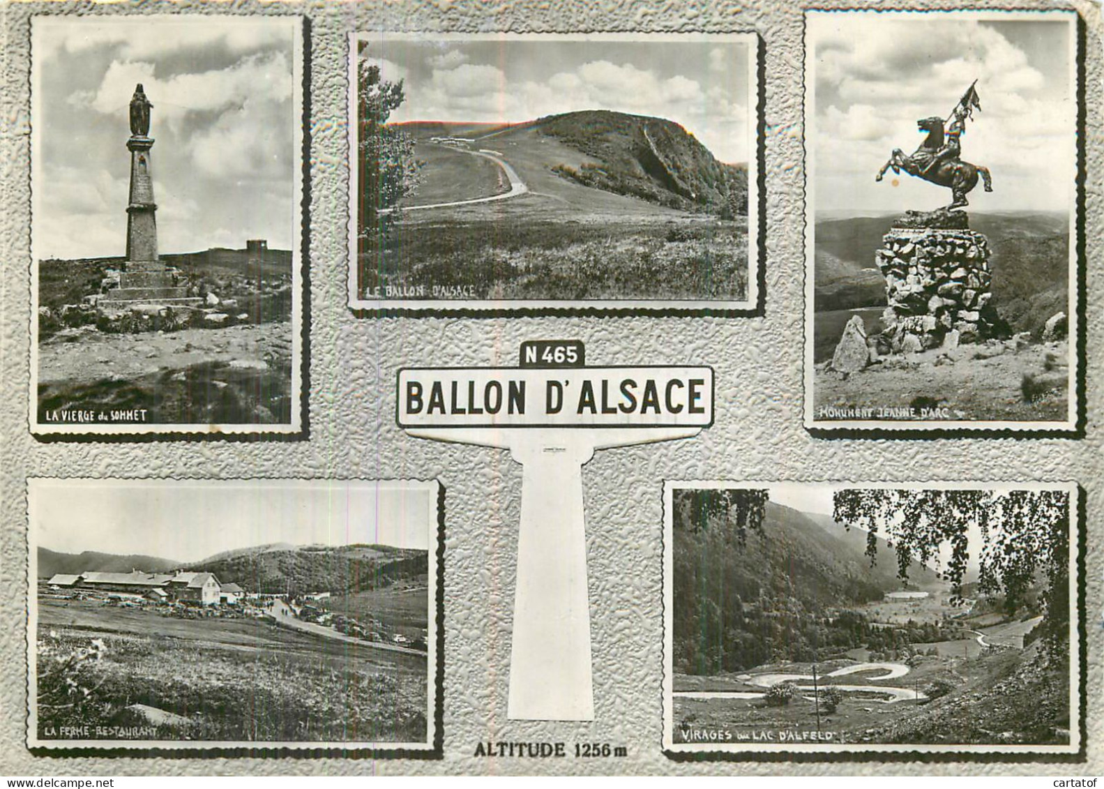 LE BALLON Dr'ALSACE .  CP Multivues - Autres & Non Classés