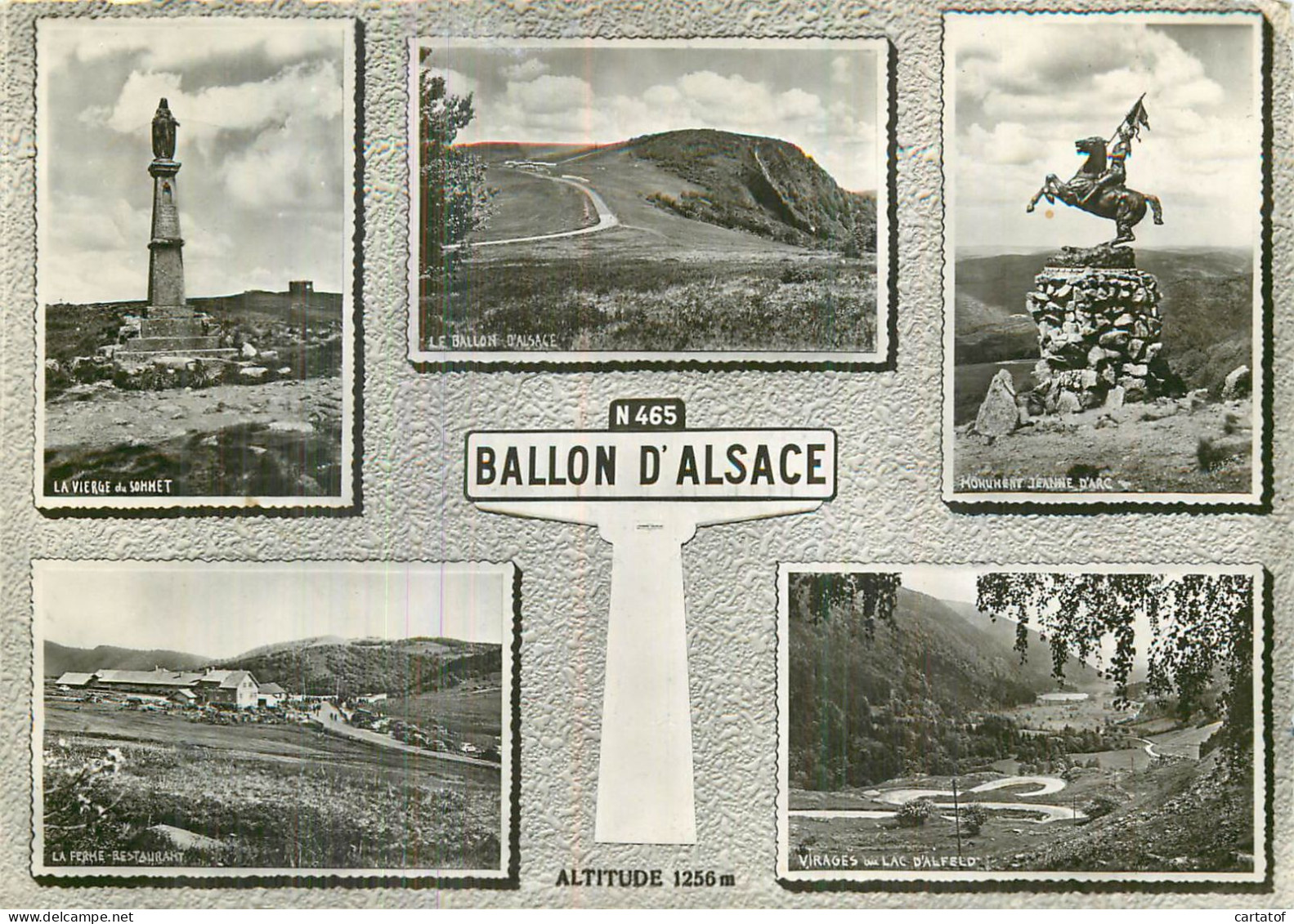 LE BALLON Dr'ALSACE .  CP Multivues - Andere & Zonder Classificatie