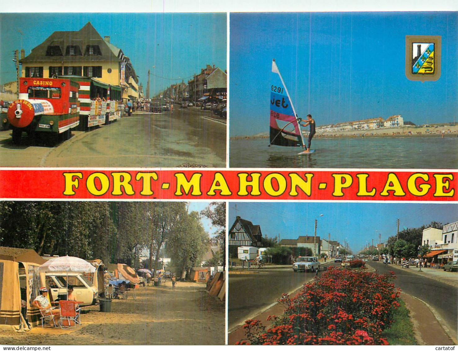 FORT MAHON PLAGE . CP Multivues - Fort Mahon