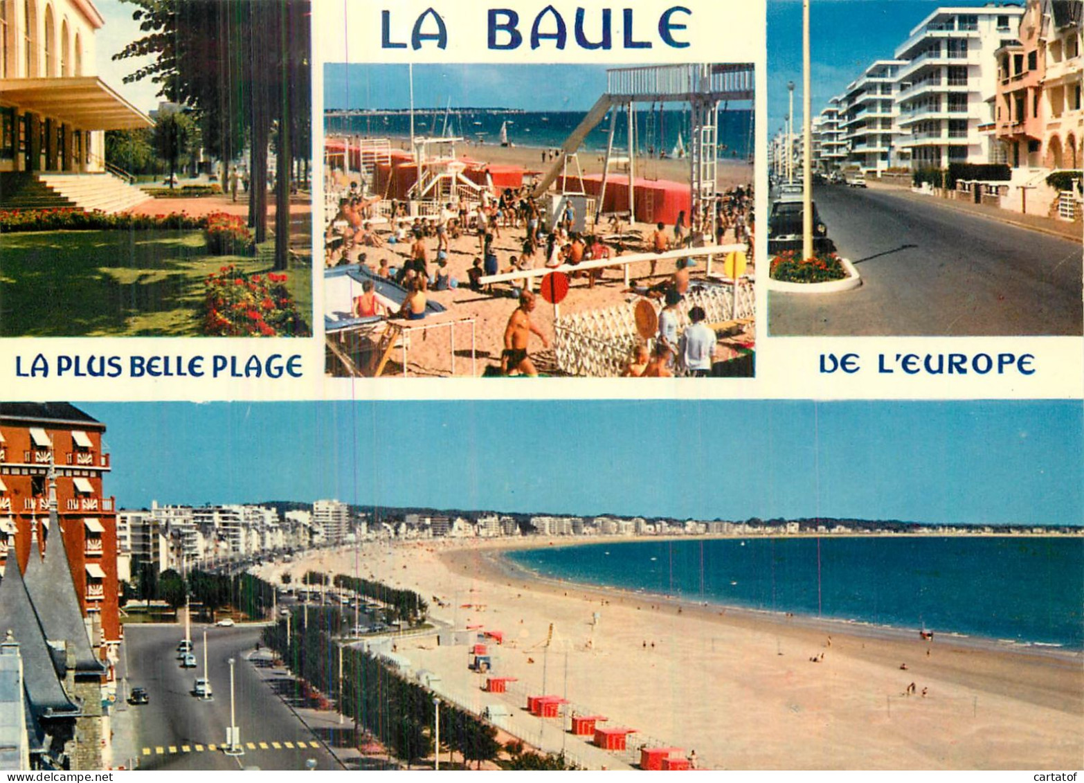 LA BAULE . CP Multivues - La Baule-Escoublac