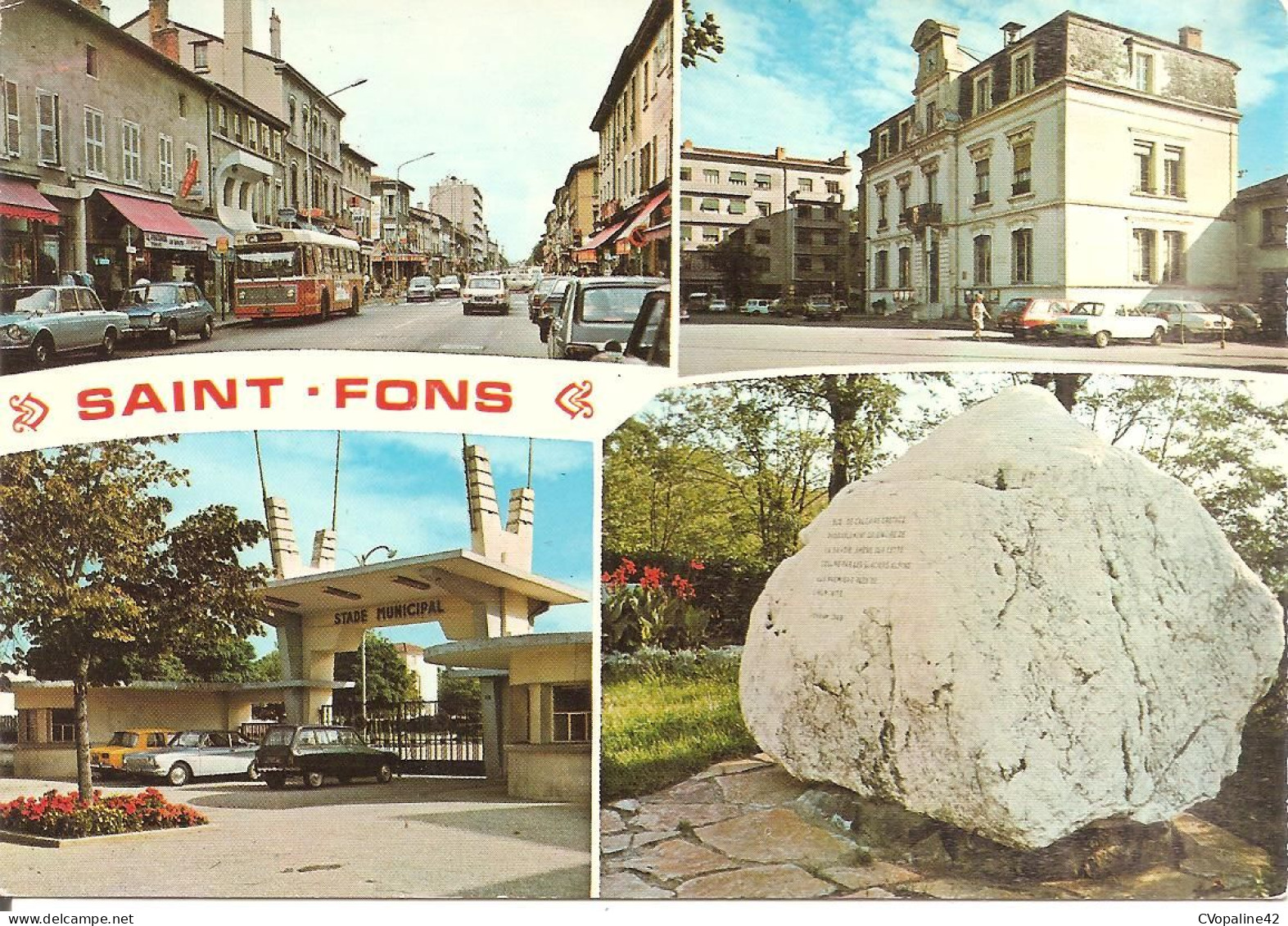 SAINT-FONS (69) Carte Multivues  CPSM GF - Autres & Non Classés