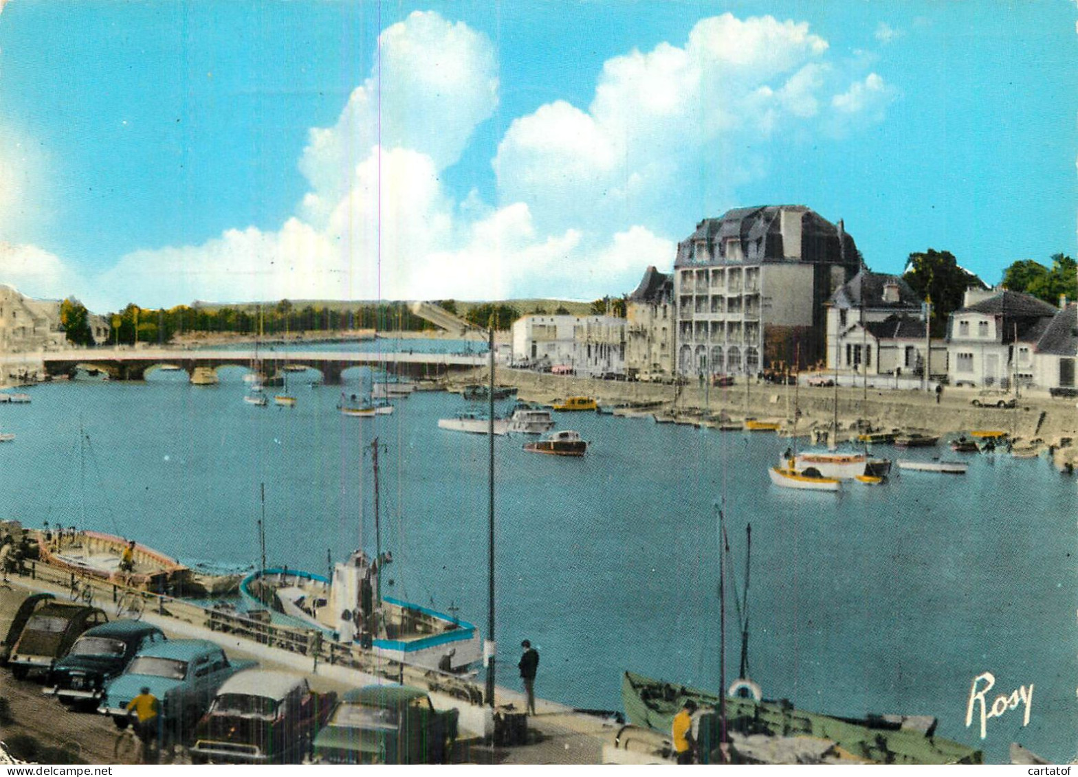 LE POULIGUEN . Le Pont Et Le Quai Rageot .  - Le Pouliguen