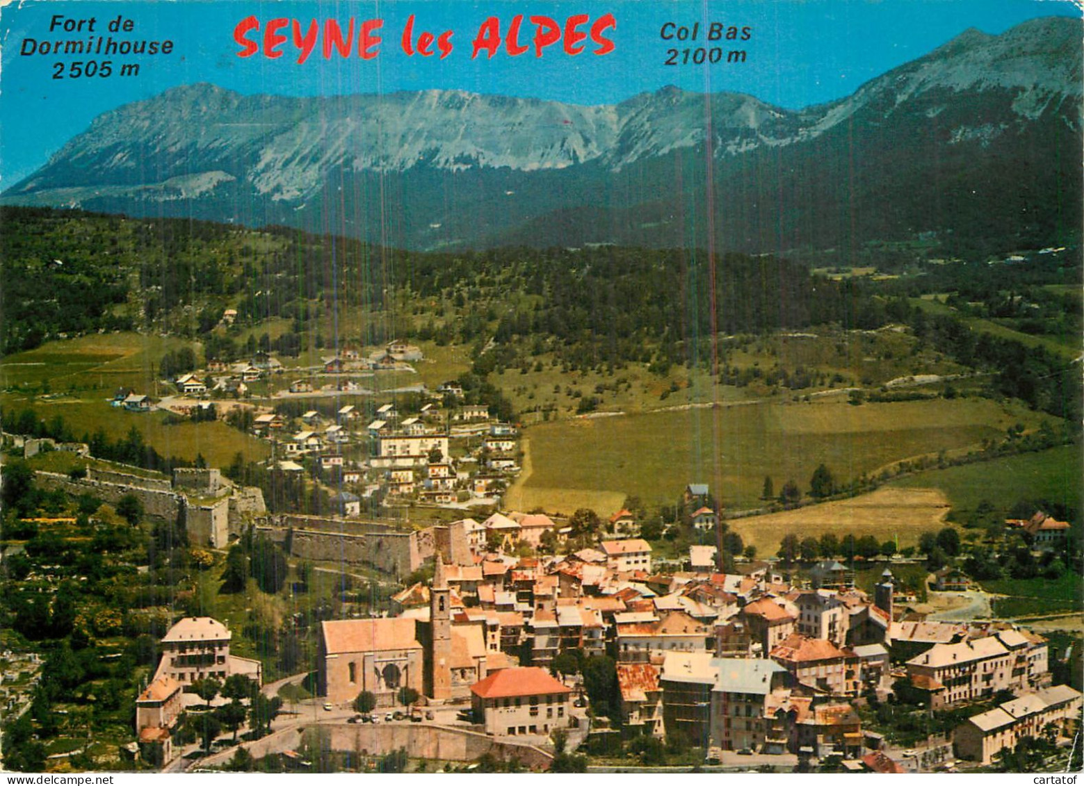 SEYNE LES ALPES .  Vue Générale - Andere & Zonder Classificatie