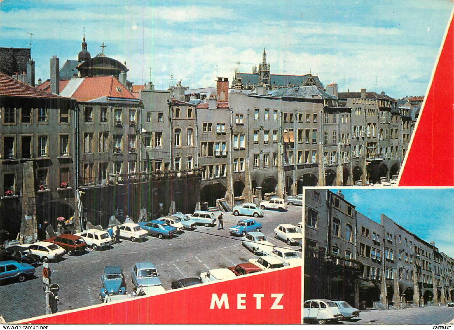 METZ . La Place Saint Luis - Metz