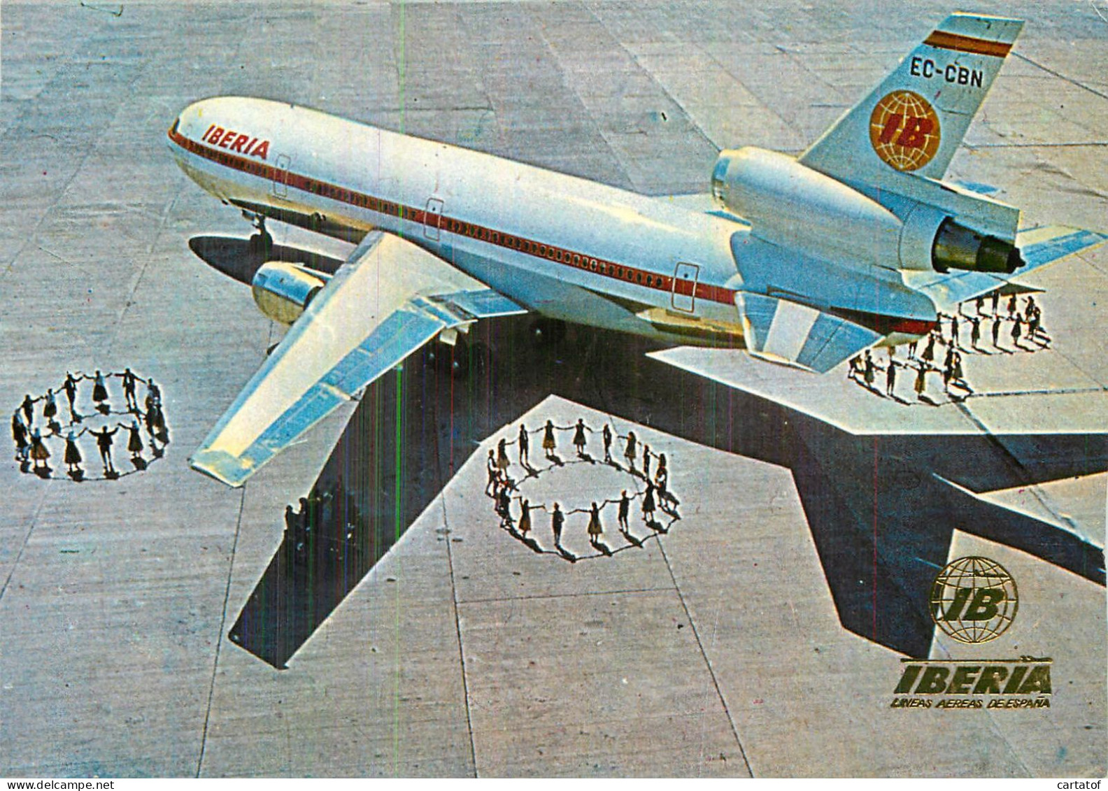 Avionb . DC 10/30 Costa Brava ; Cie IBERIA - 1946-....: Moderne