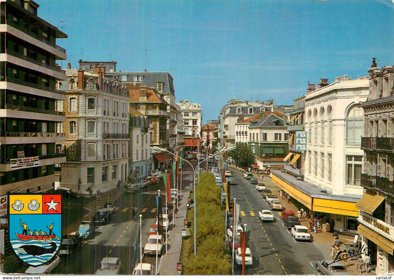 BIARRITZ . La Place Georges Clémenceau - Biarritz