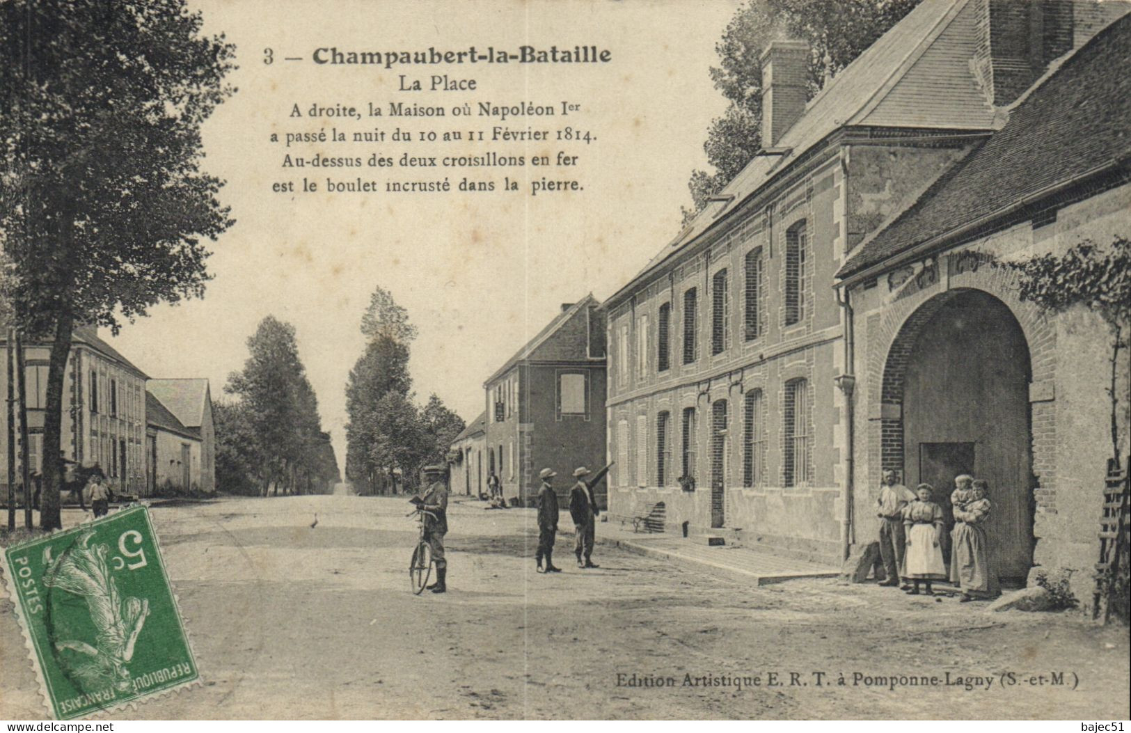 Champaubert La Bataille - La Place - Altri & Non Classificati