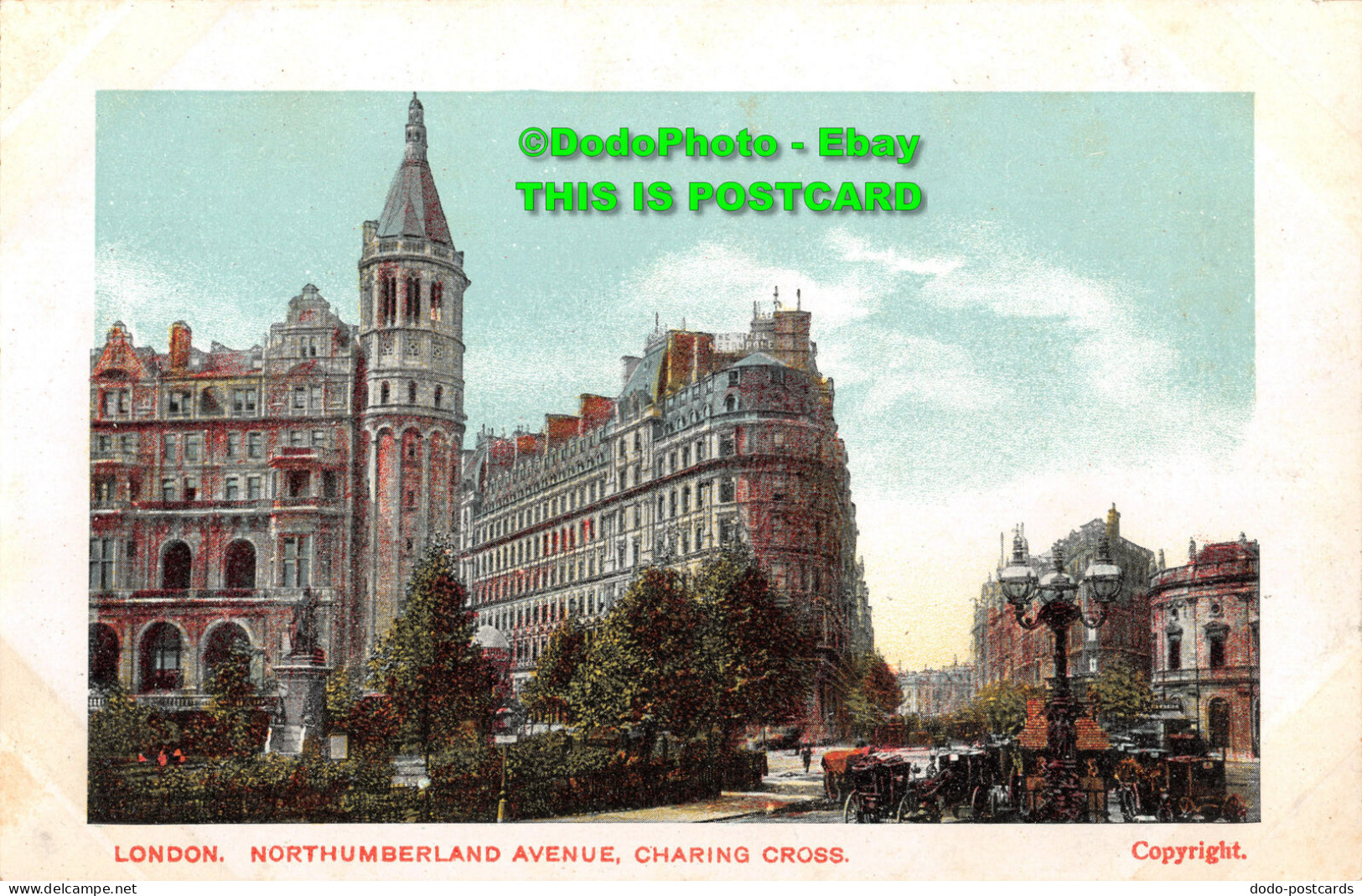 R358051 London. Northumberland Avenue. Charing Cross - Other & Unclassified
