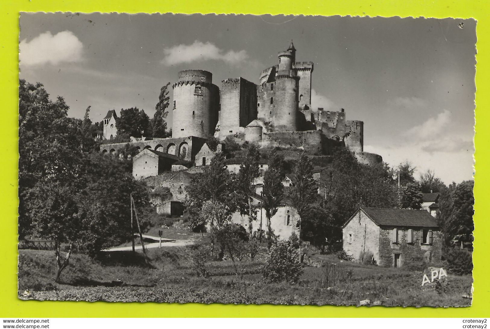 47 Château De BONAGUIL En 1954 Près LIBOS N°3 Bâti En 1488 Par Bérangère De Roquefeuille VOIR DOS - Libos