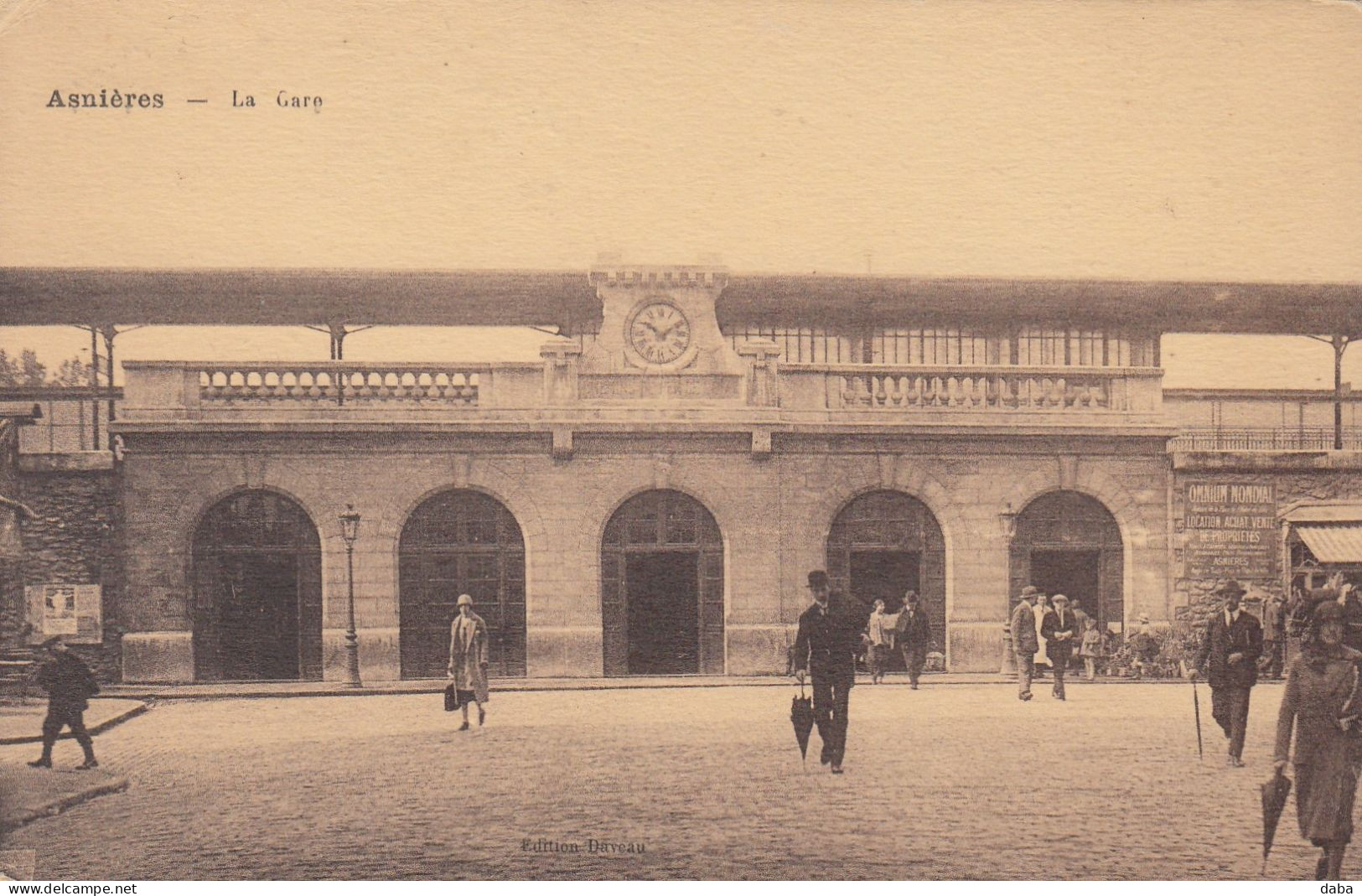 Asnières.  La Gare - Asnieres Sur Seine