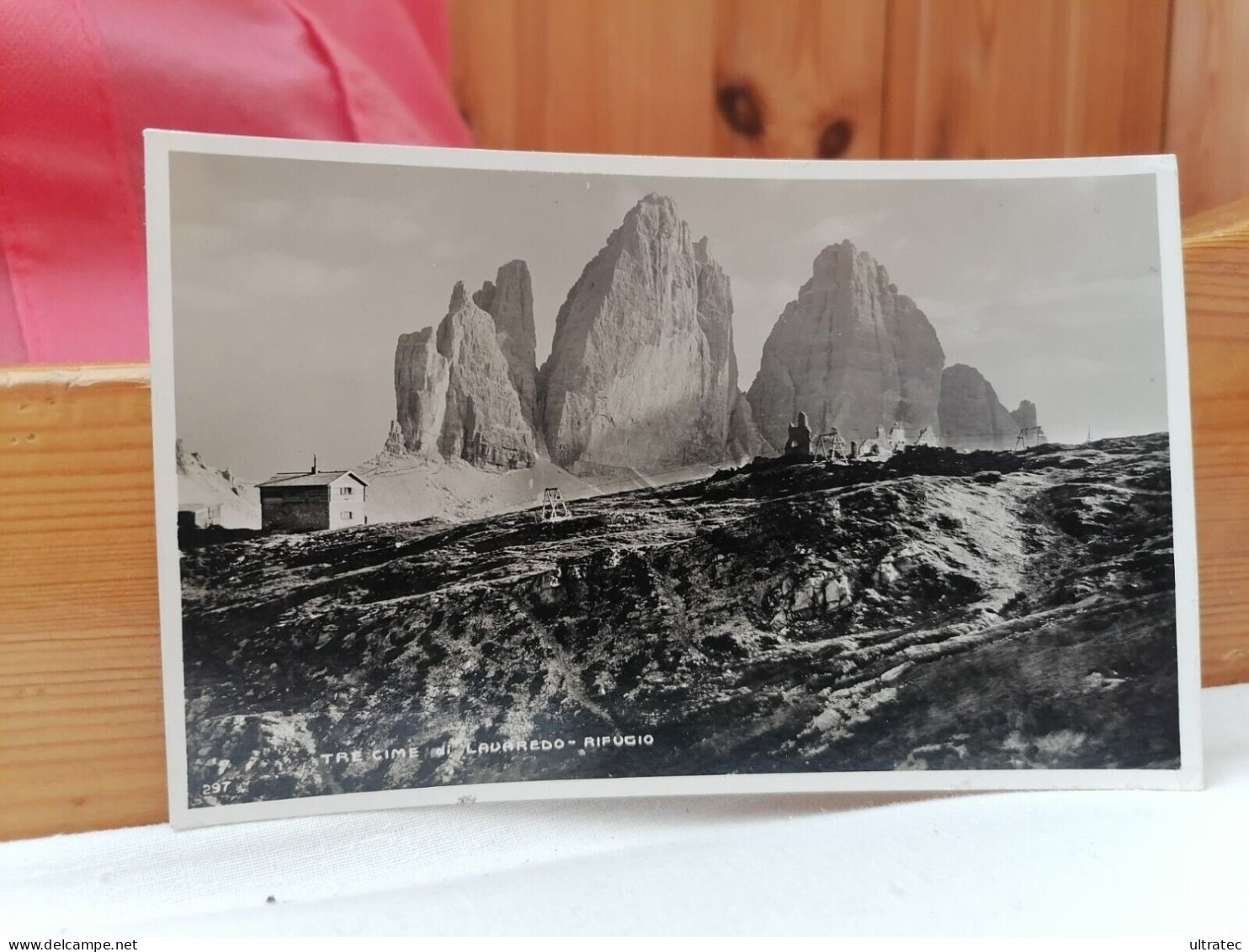 AK "Drei Zinnen / Tre Cime Di Lavaredo Rifugio"   Südtirol Alte Postkarte Ca. 1930 Vintage  HEIMAT SAMMLER  ORIGINAL - Altri & Non Classificati