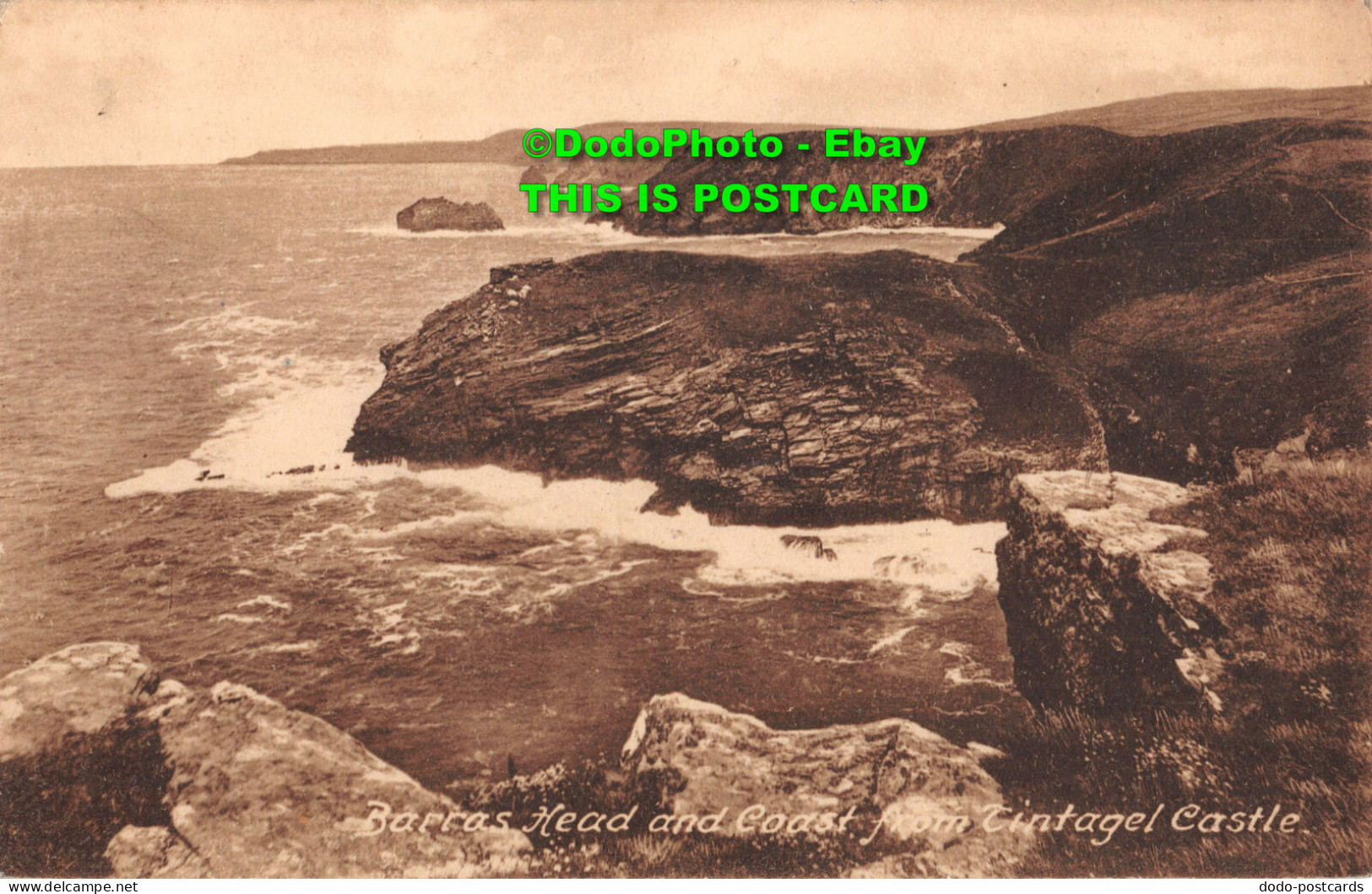 R358131 Barras Head And Coast From Tintagel Castle. F. Frith. No. 69663 - Monde