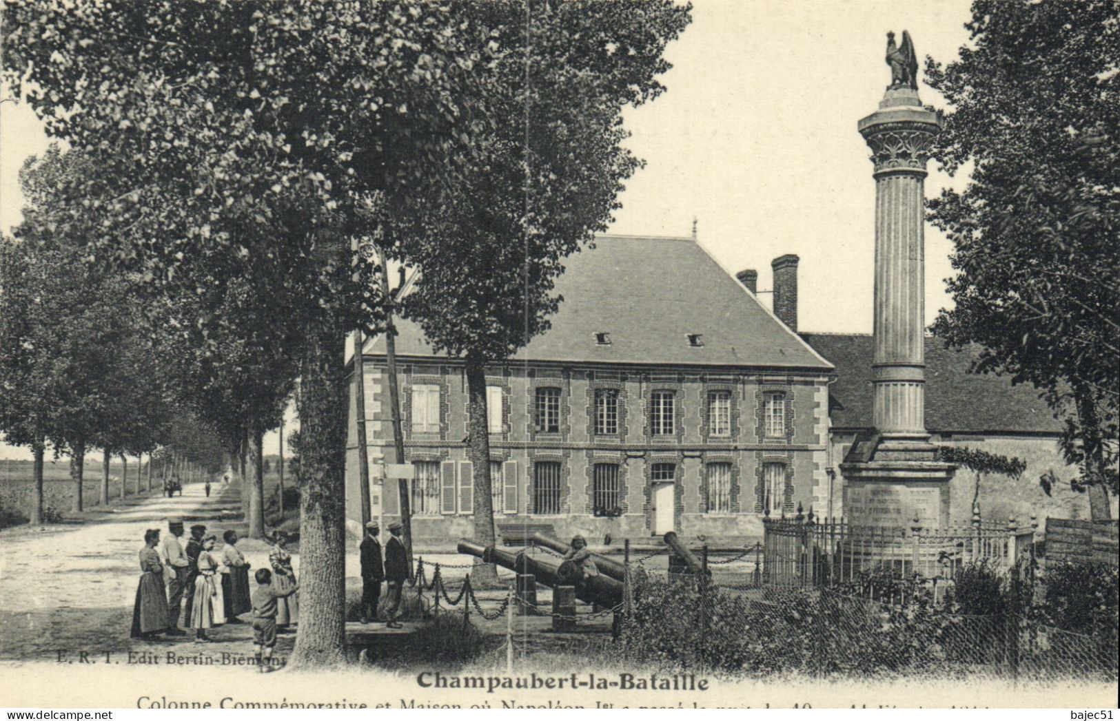 Champaubert La Bataille - Colonne Commémorative - Andere & Zonder Classificatie