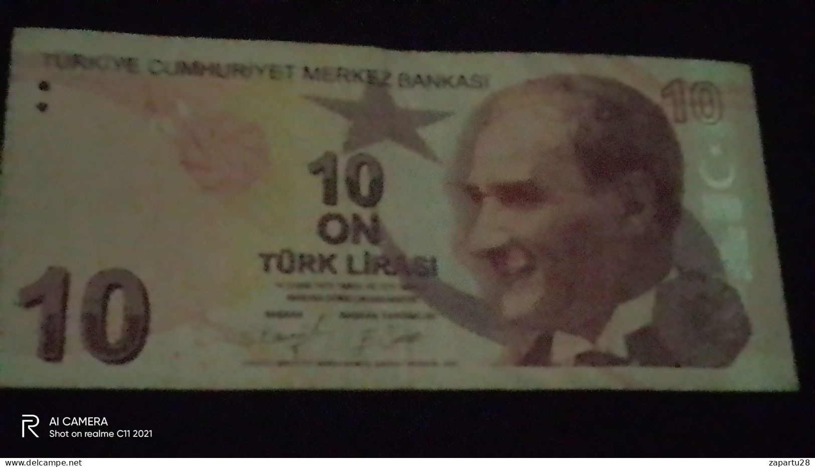 TÜRKİYE - 10 TL - E044           VF - Turkey