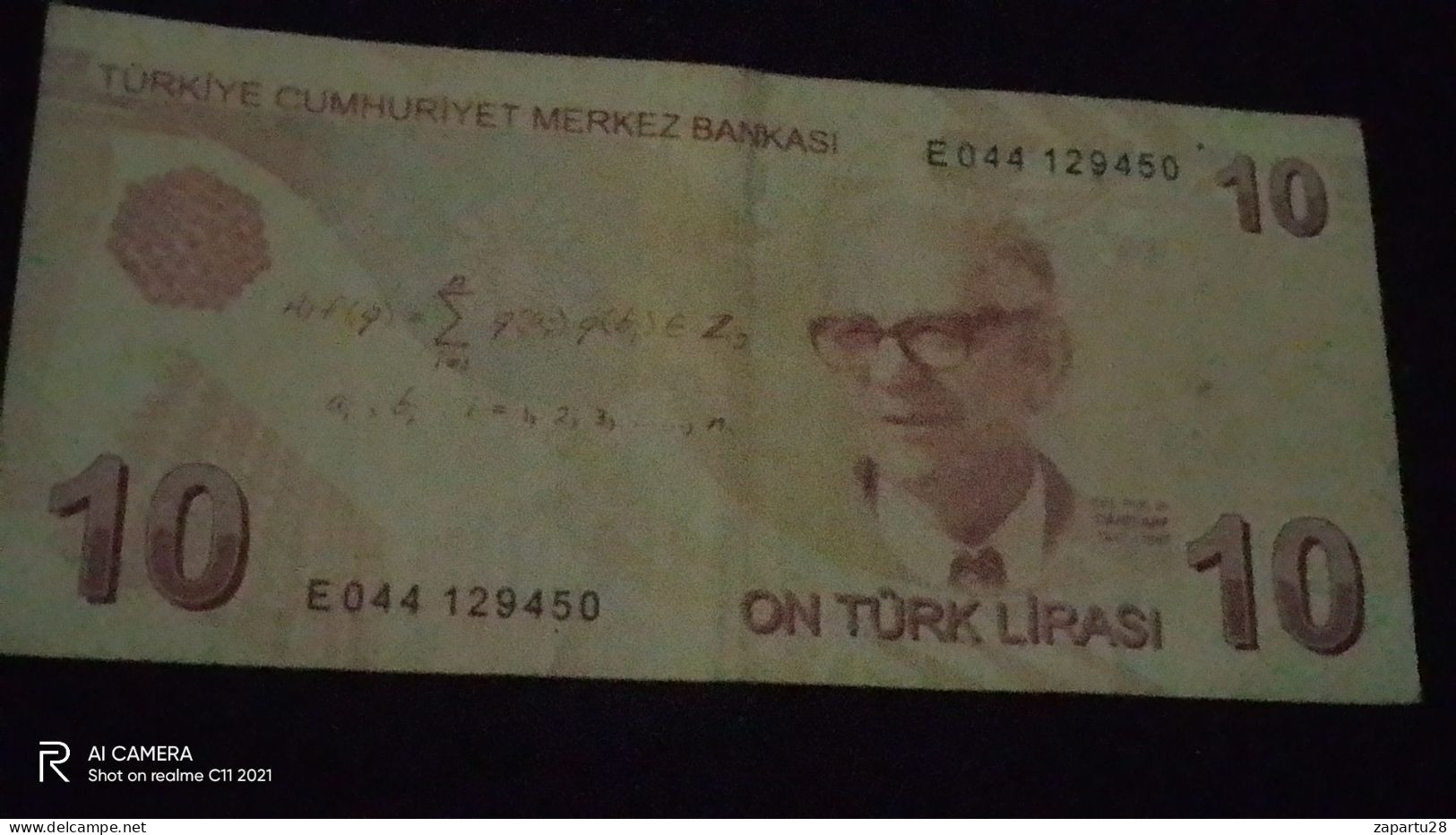 TÜRKİYE - 10 TL - E044           VF - Turkey