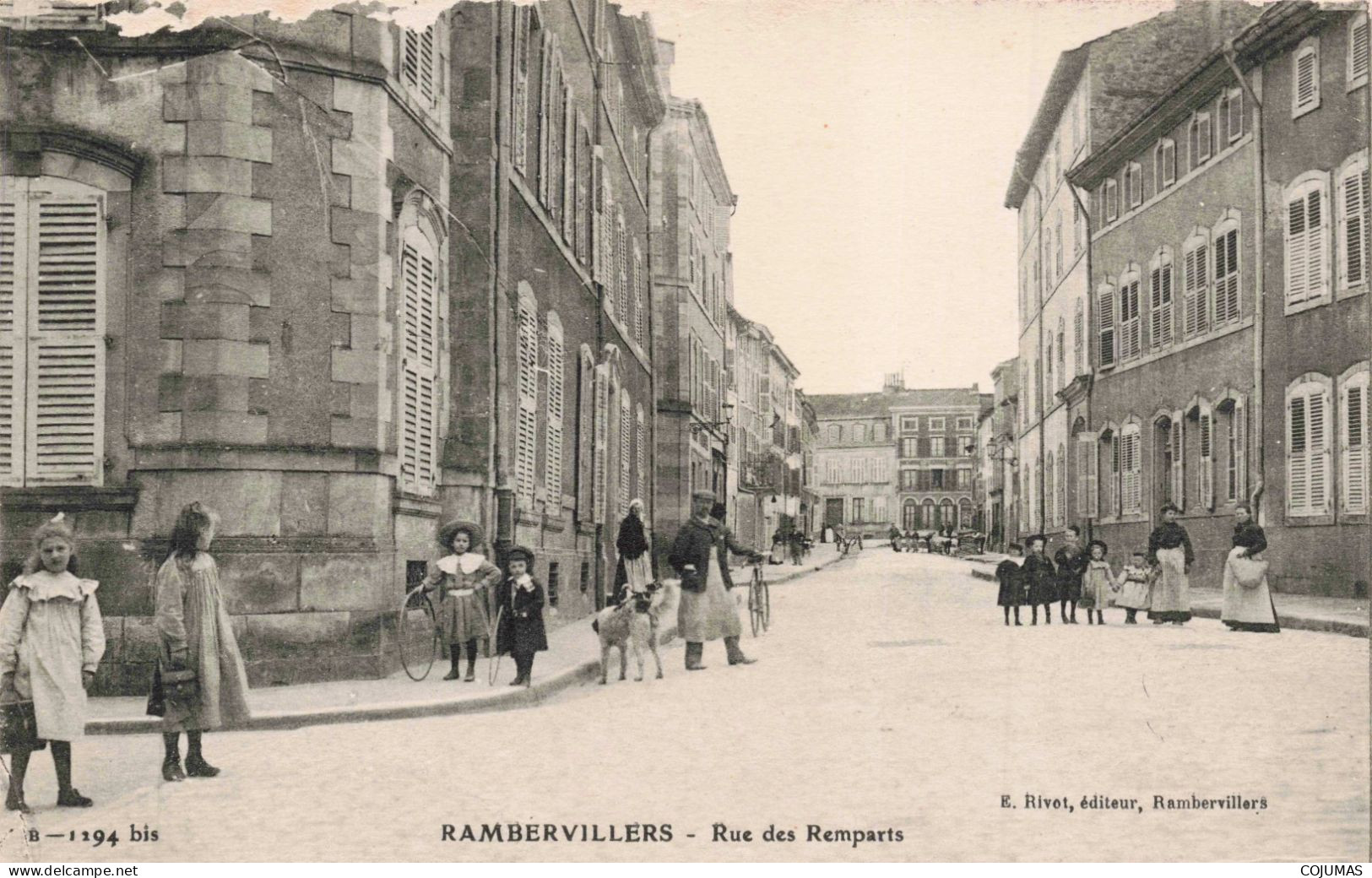 88 - RAMBERVILLERS _S28838_ Rue Des Remparts - Sonstige & Ohne Zuordnung