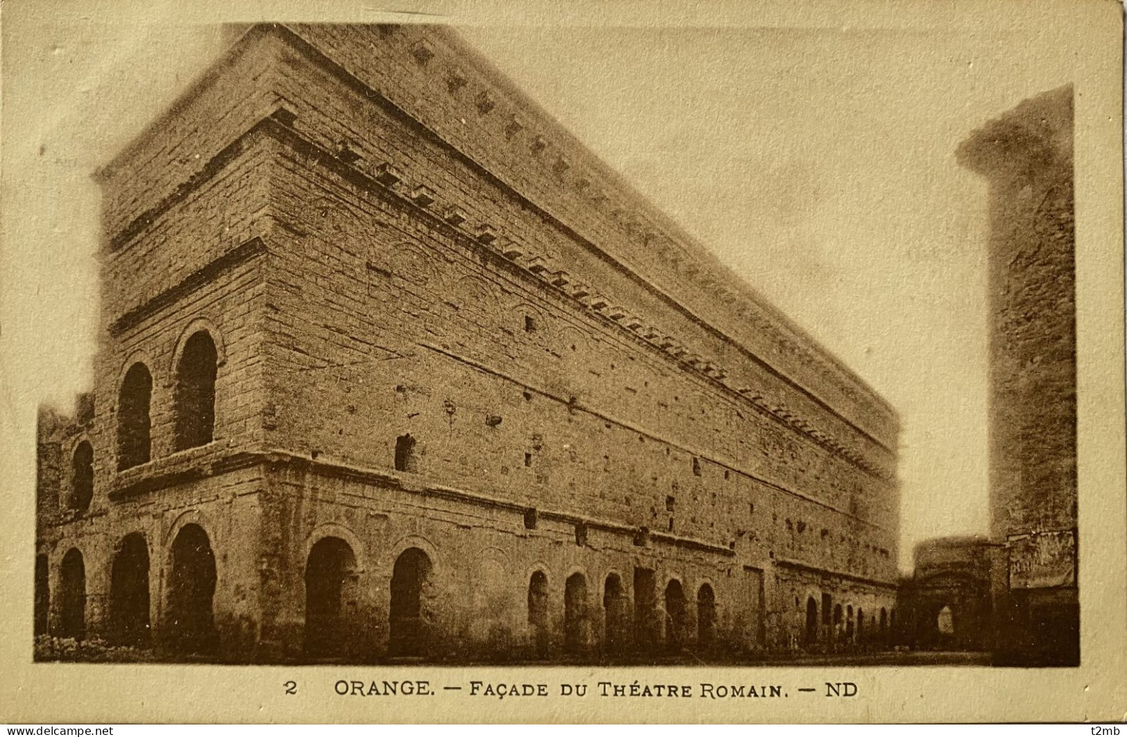 CPA (Vaucluse) ORANGE, Façade Du Théâtre Romain (n° 2) - Orange
