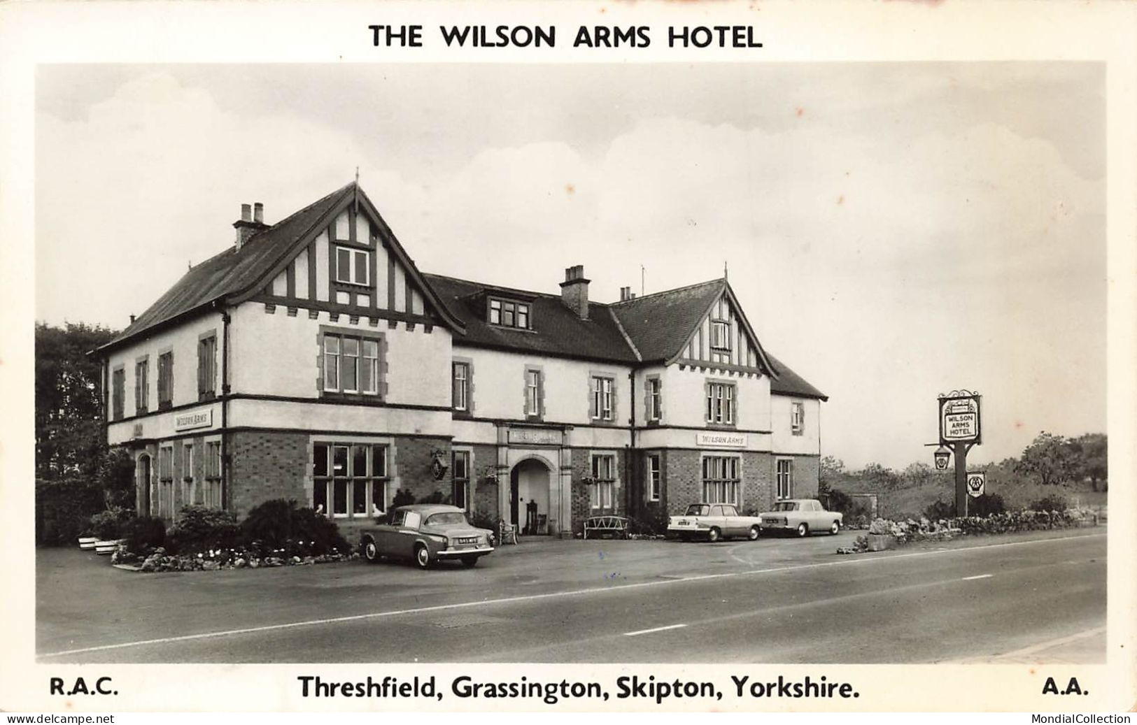 MIKIBP12-050- ROYAUME UNI TRESHFIELD GRASSINGTON SKIPTON THE WILSON ARMS HOTEL - Andere & Zonder Classificatie