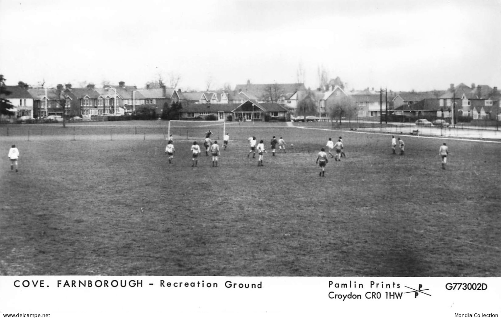 MIKIBP12-051- ROYAUME UNI ANGLETERRE COVE FARNBOROUGH RECREATION GROUND FOOTBALL - Otros & Sin Clasificación