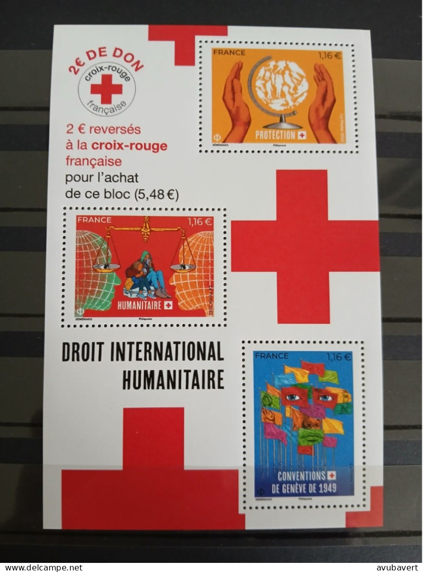 France, Croix-rouge, 2022, Bloc 5629 Neuf - Nuovi