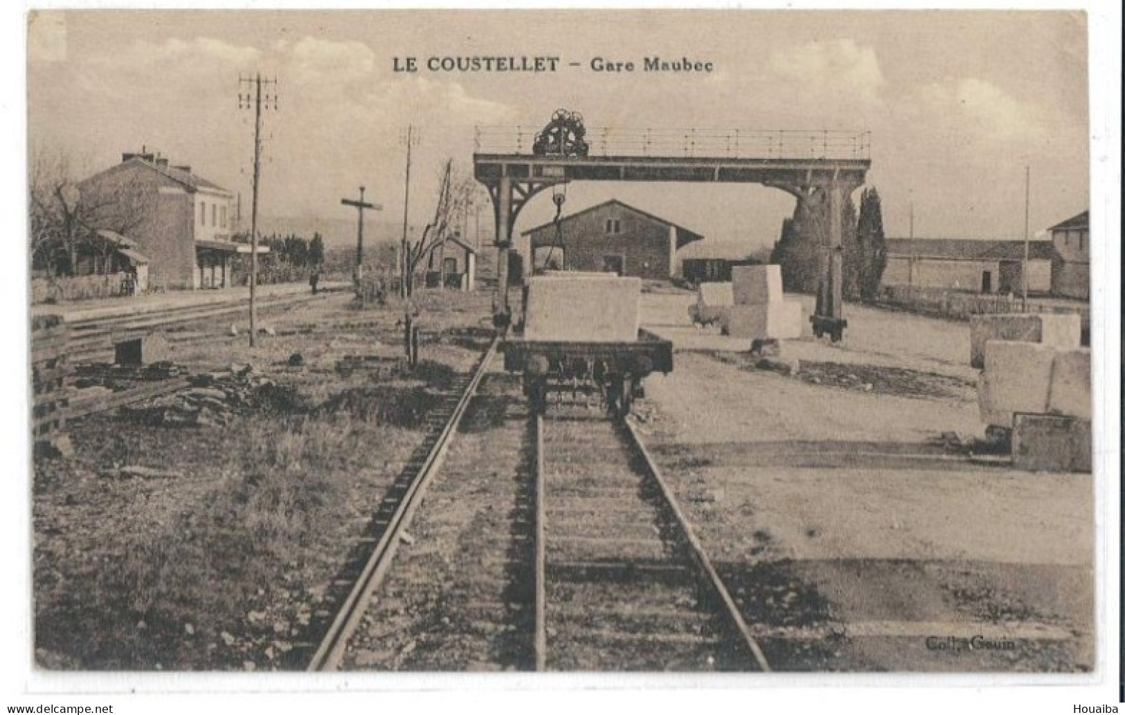 CPA - Gare Maubec - Le Coustellet (84) - Other & Unclassified