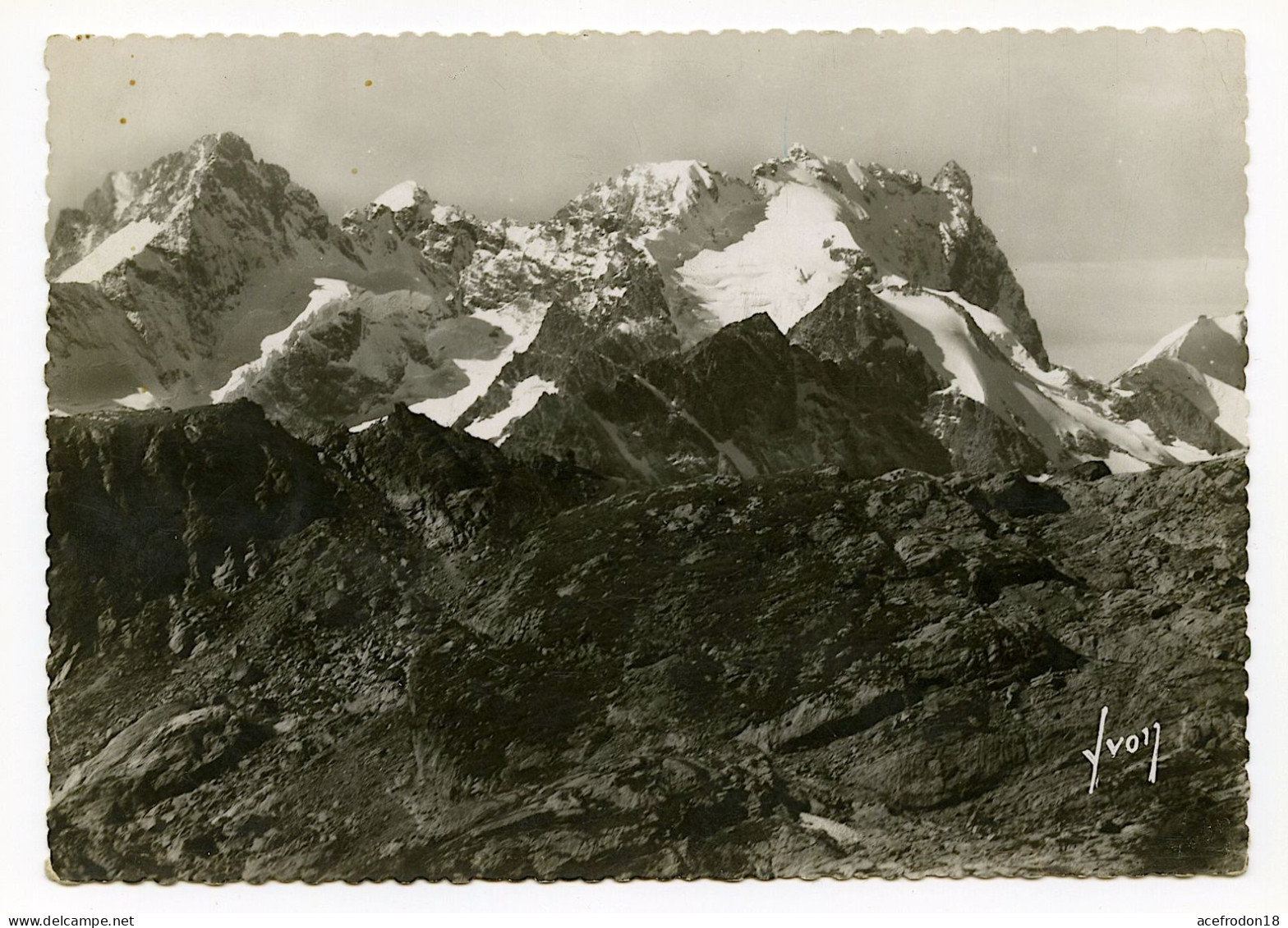 Massif De La MEIJE - Tête Noire Du Petit Galibier, Pic Gaspard, Pics Du Lautaret - Andere & Zonder Classificatie