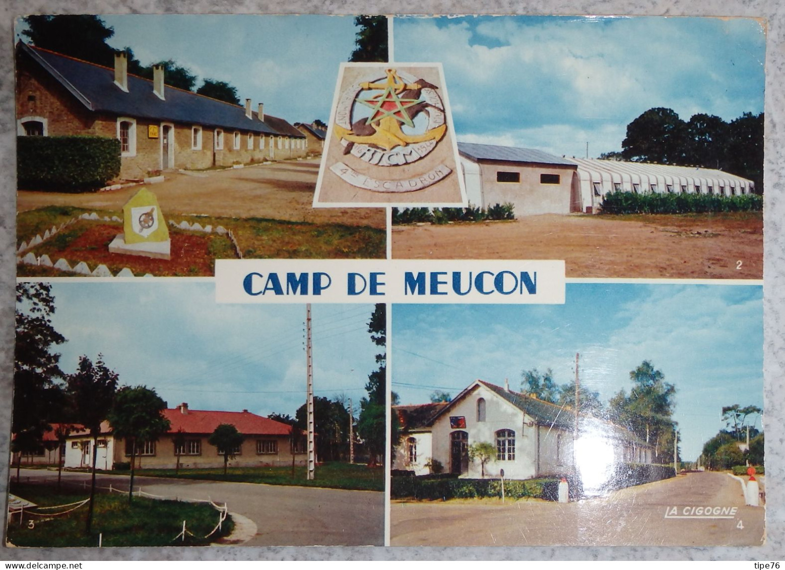 56 Morbihan CPM   Camp De Meucon Multivues 1970 - Otros & Sin Clasificación