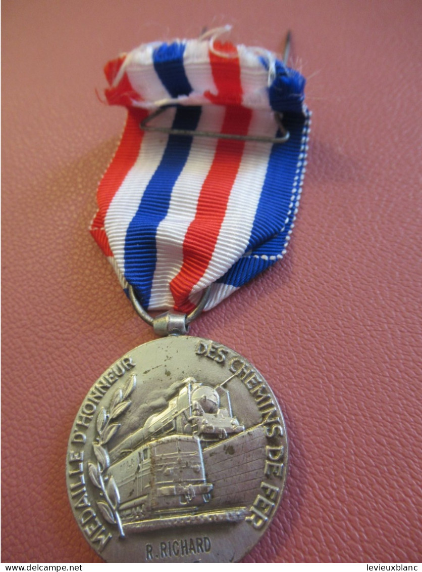 République Française/ Médaille D'Honneur Des Chemins De Fer /Locos Vapeur Et BB/ 1975          MED511 - Frankreich