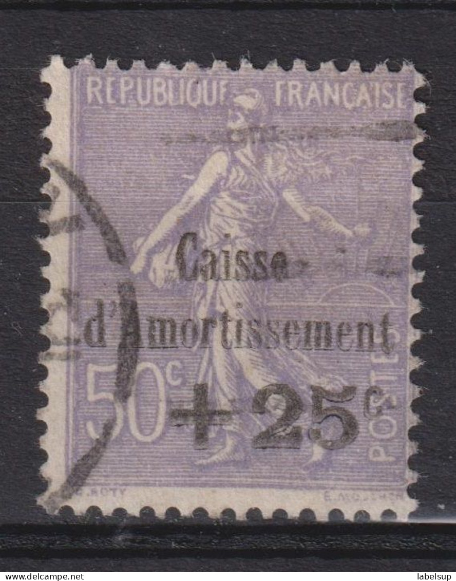 Timbre Oblitéré De France De 1931 YT 277 Caisse D'amortissement - Usati