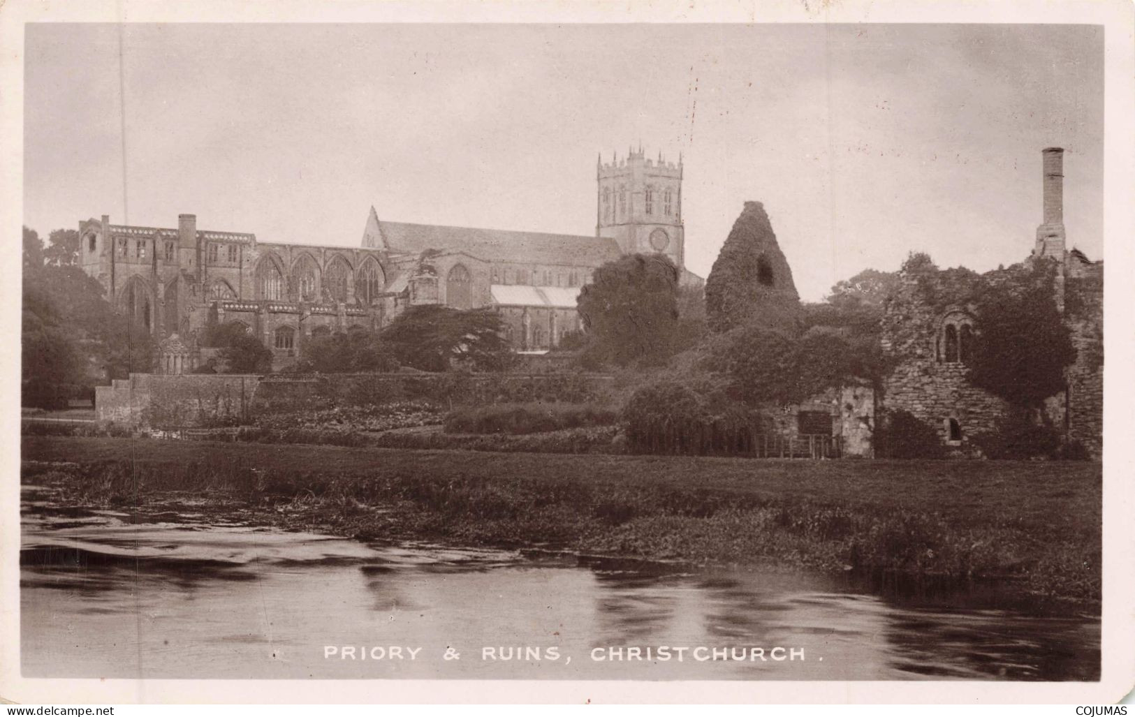 ANGLETERRE _S28845_ Priiory & Ruins Christ Church - Bournemouth (vanaf 1972)