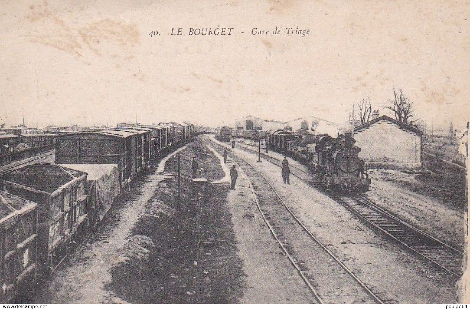 La Gare : Vue Intérieure De La Gare De Triage - Le Bourget