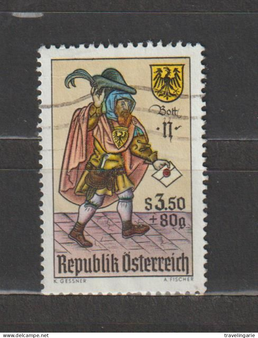 Austria 1967 Day Of The Postage Stamp Used - Stamp's Day