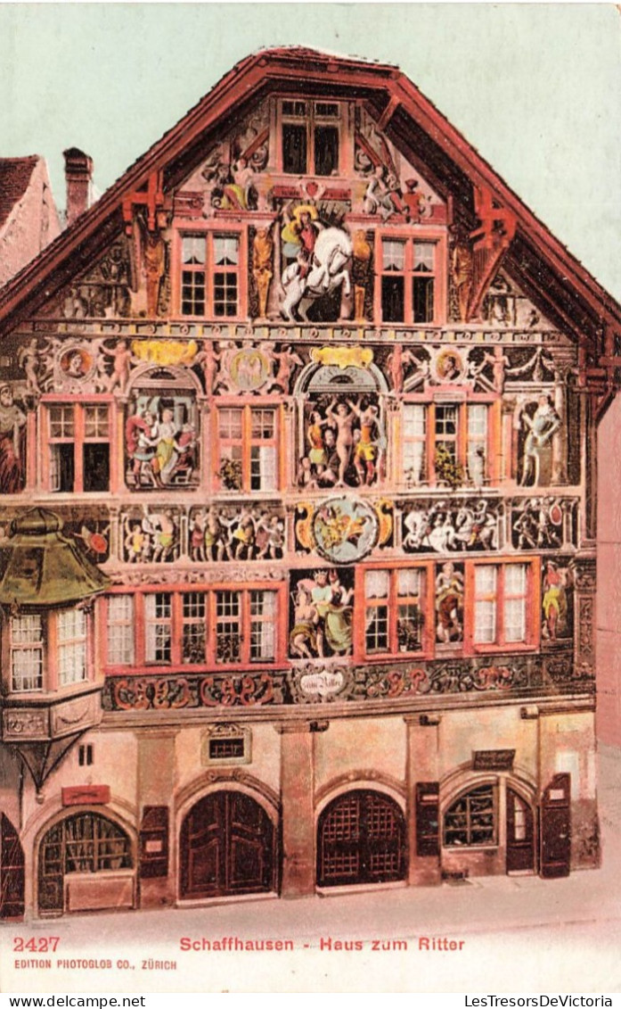 SUISSE - Schaffhausen - Haus Zum Ritter - Vue Générale - De L'extérieure - Carte Postale - Schaffhouse