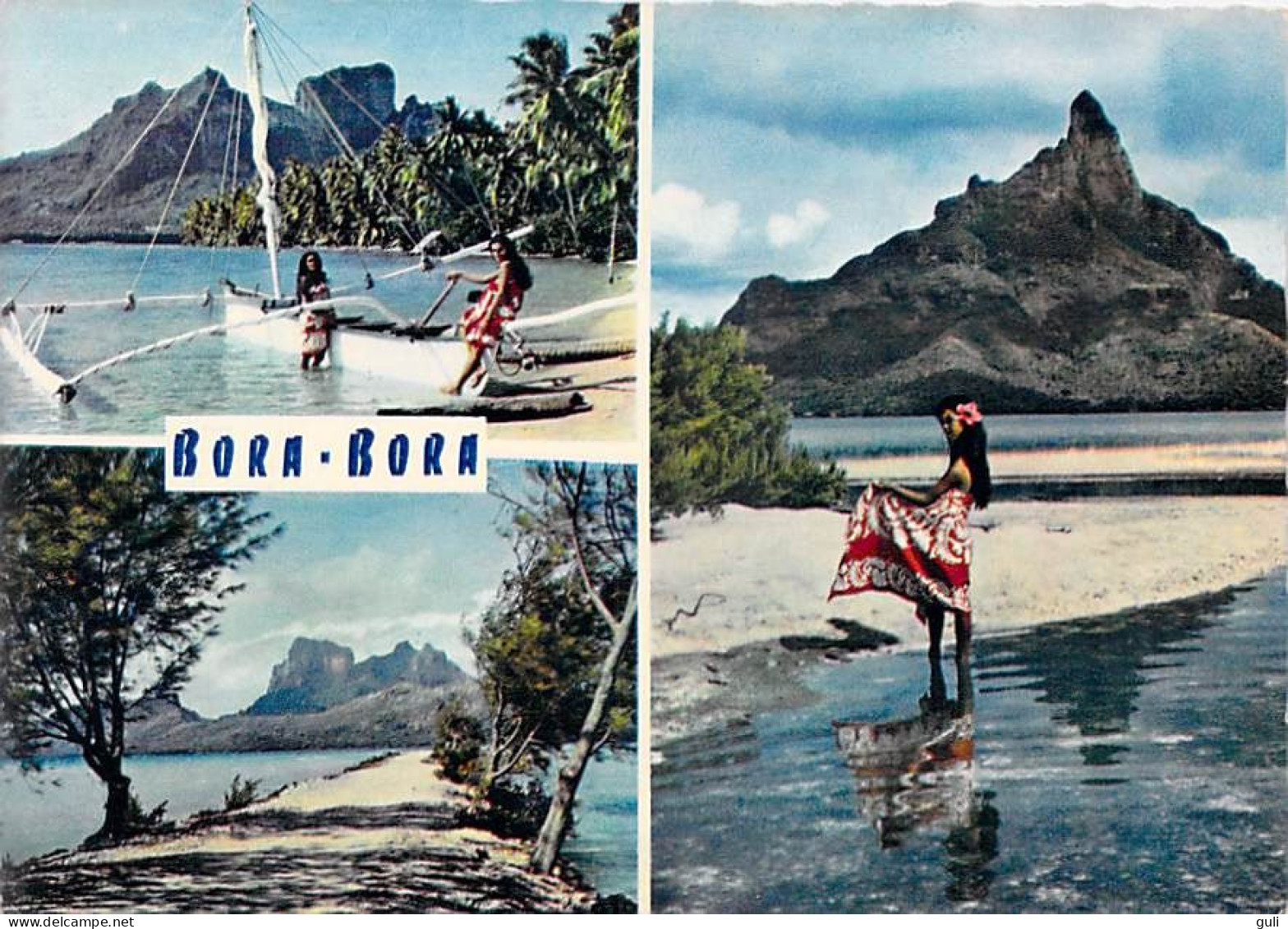 Polynésie Française- Ile De BORA BORA Et Ses Plages (B)  (Photo Marc Labaysse Et Bernard Villaret /Tahiti  )* PRIX FIXE - Polynésie Française