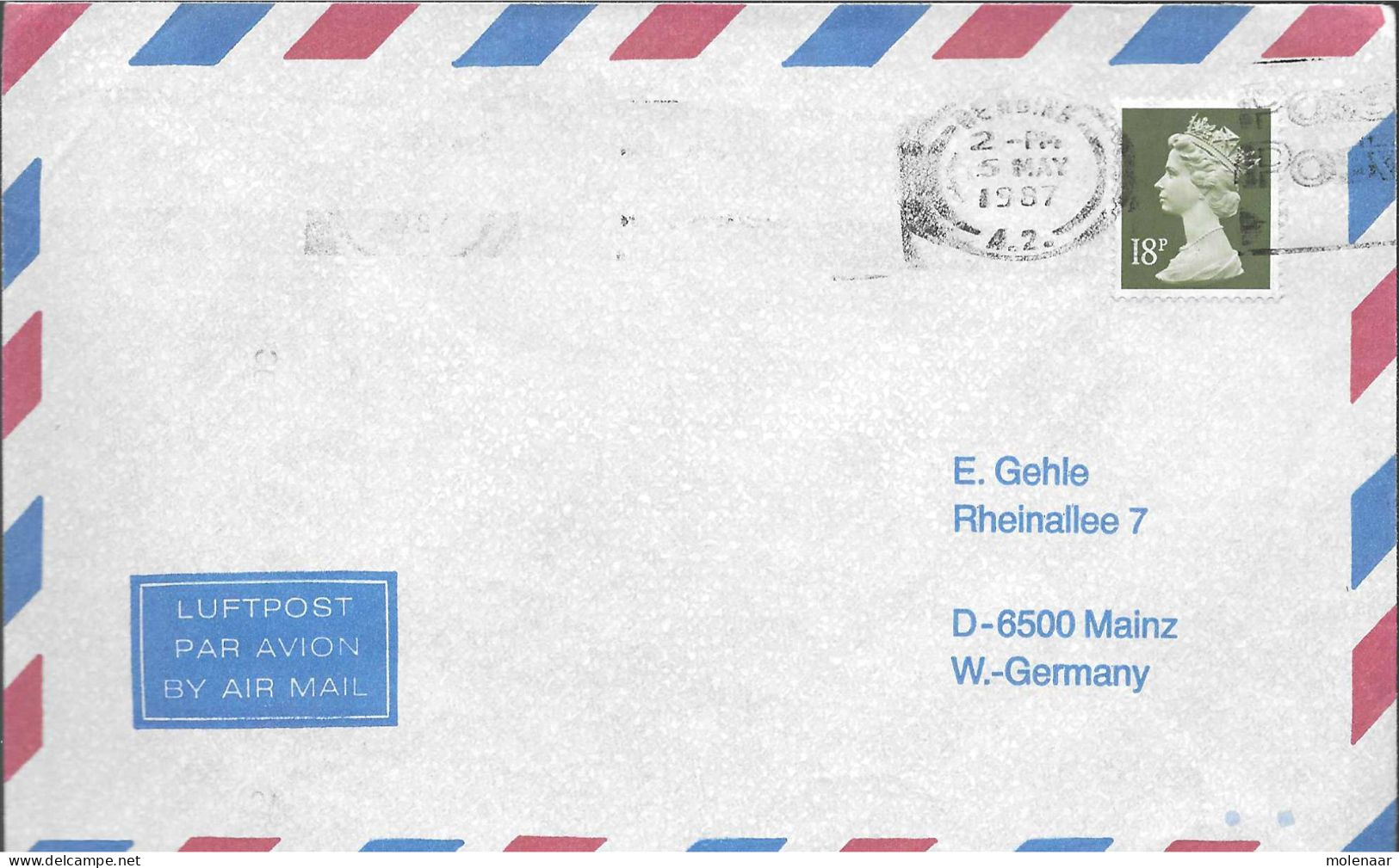 Postzegels > Europa > Groot-Brittannië > 1952-2022 Elizabeth II > Brief Met 1 Postzegel (17540) - Lettres & Documents