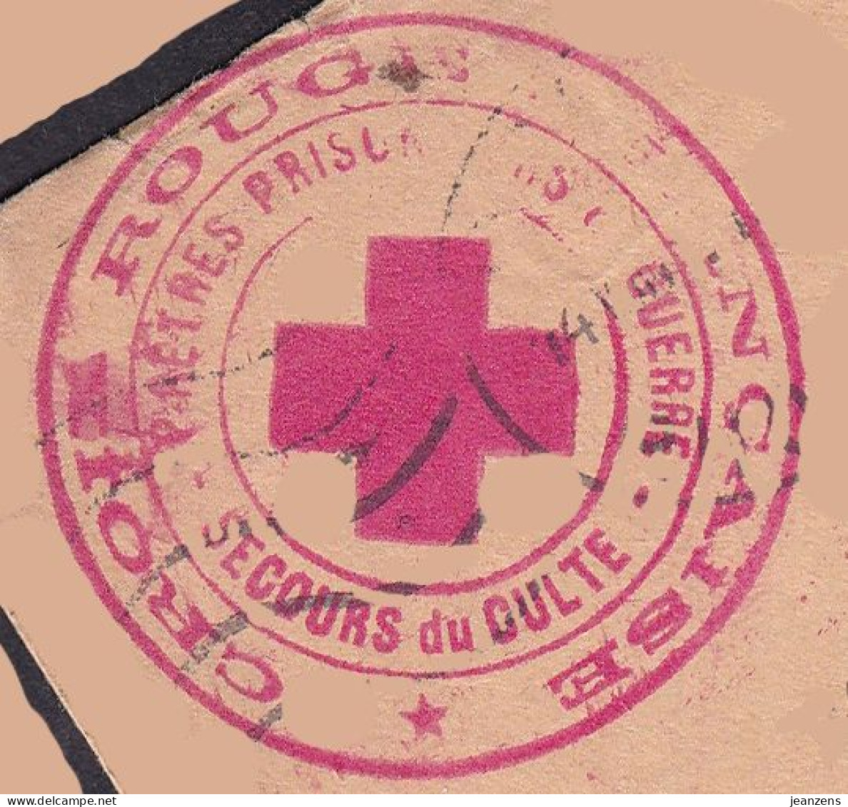 Lettre En Franchise Postale Obl. Lyon 14.08.1941 Cachet CRF - Secours Du Culte / Prêtres Prisonniers De Guerre - 2. Weltkrieg 1939-1945