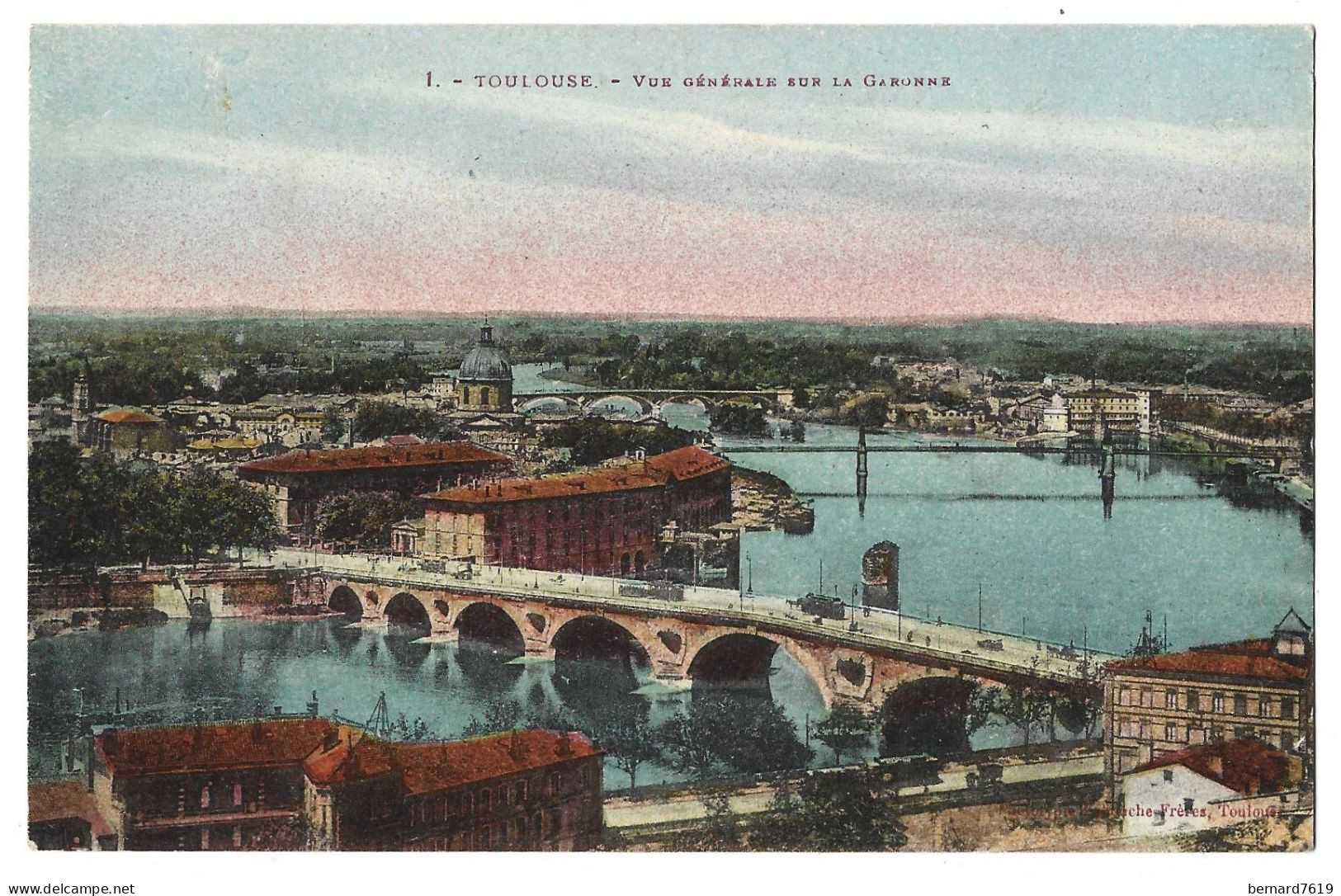 31 Toulouse -  Vue Generale Sur La Garonne - Toulouse