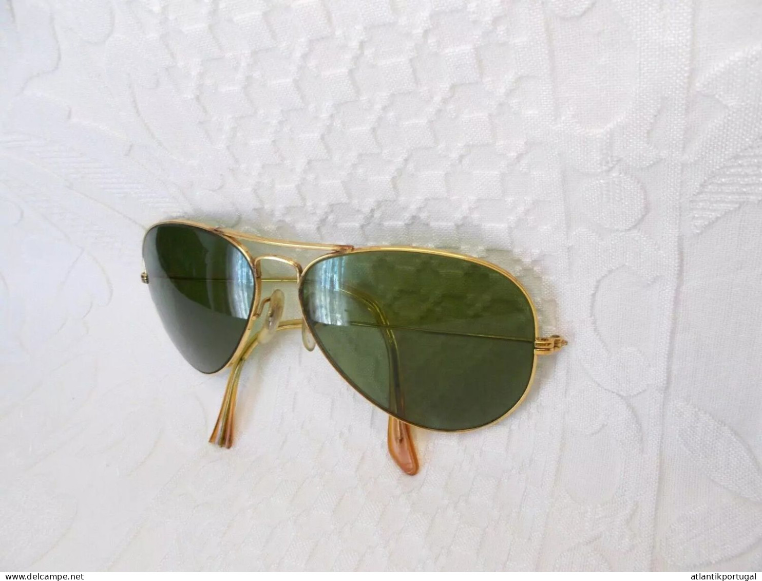 Vintage Brillengestelle Ban B&L USA 58 14 Aviator - Andere & Zonder Classificatie