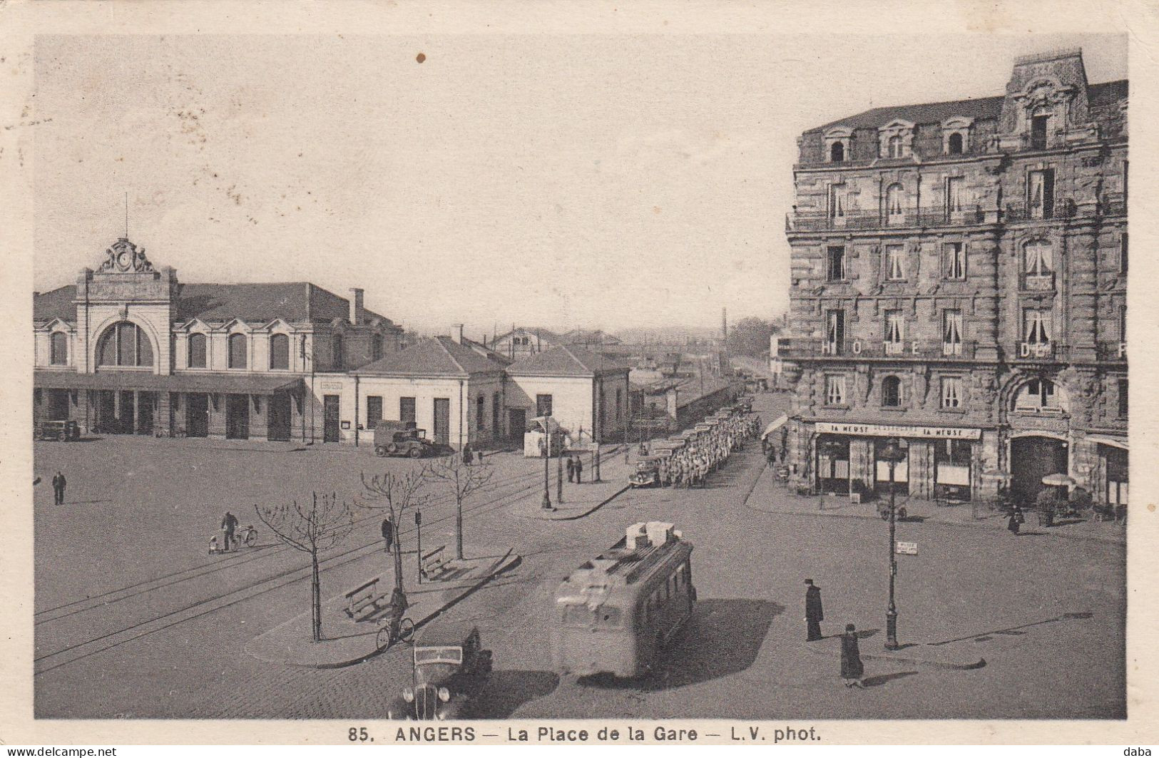 Angers.  La Place De La Gare - Angers