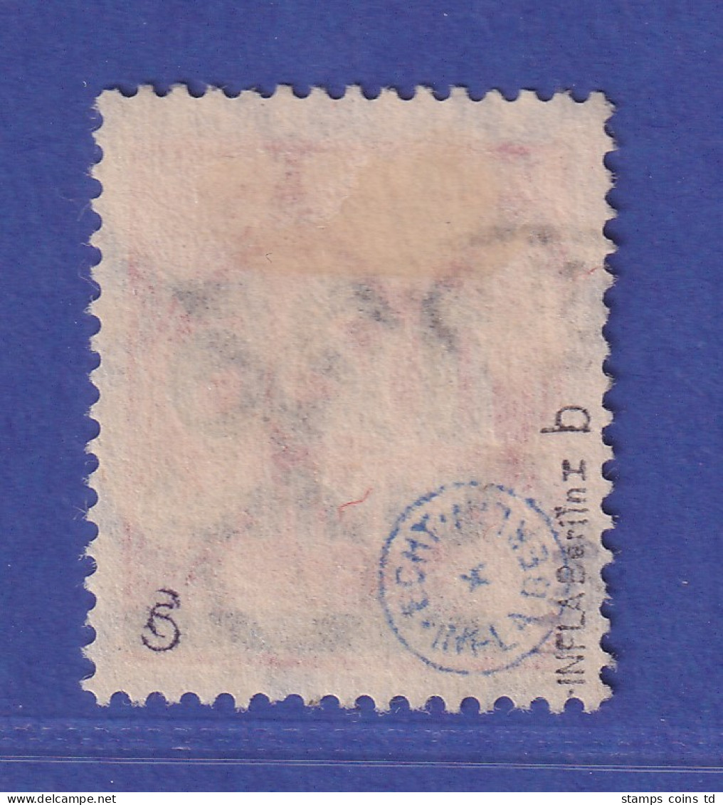 Dt. Reich 1923 Wertstufenaufdruck 125 Tsd. Mark  Mi.-Nr. 291b O Gpr. INFLA  - Gebraucht