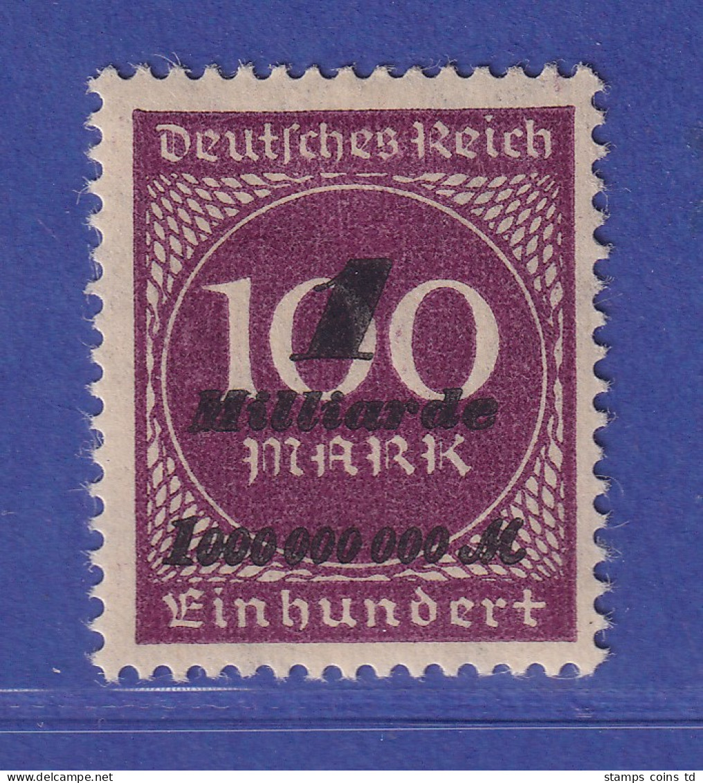 Dt. Reich 1923 OPD-Ausgabe München 1 Mrd. Mark  Mi.-Nr. 331a Ungebraucht * - Neufs