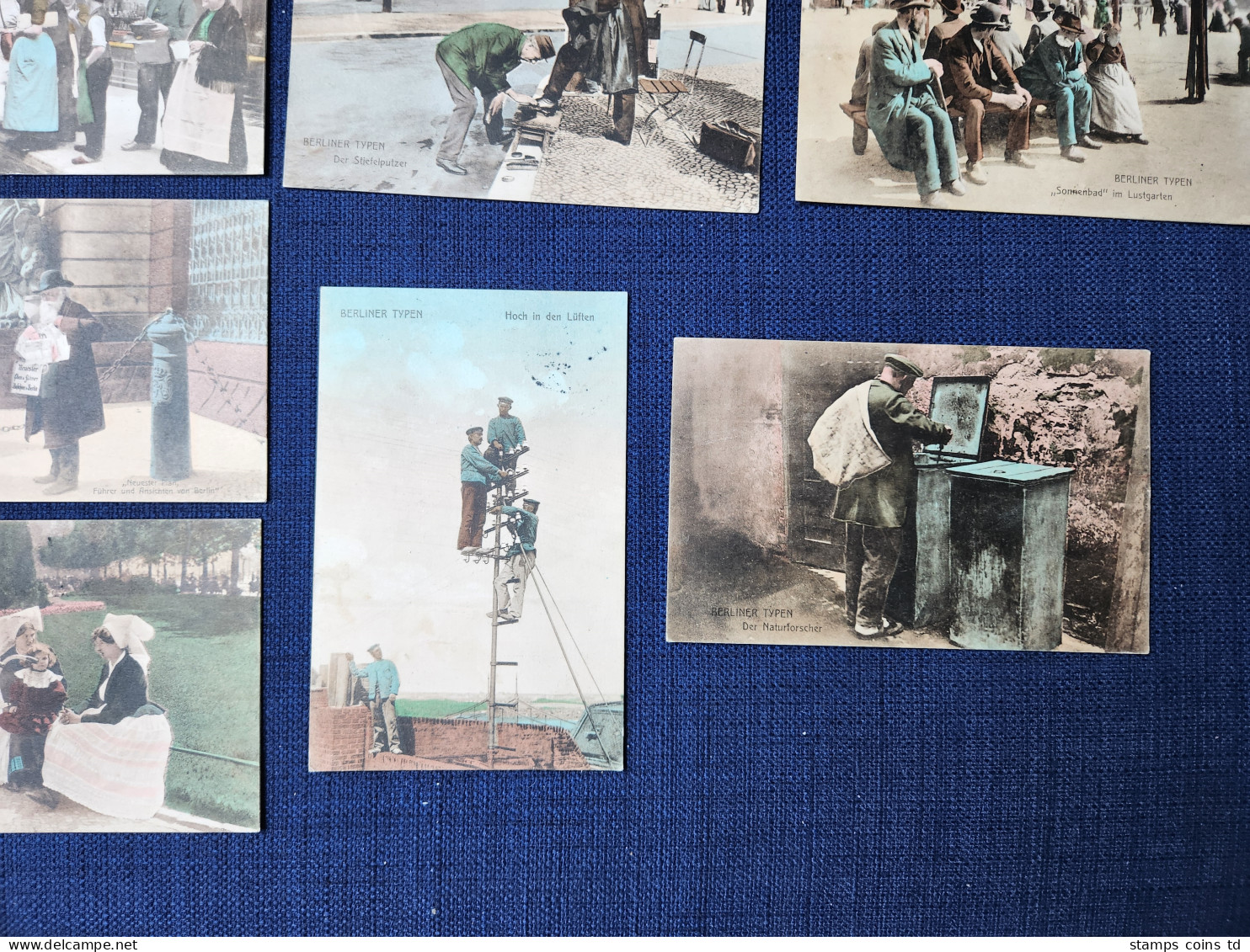 Berlin Um 1909 BERLINER TYPEN  Lot 23 Verschiedene Ansichtskarten  - Autres & Non Classés